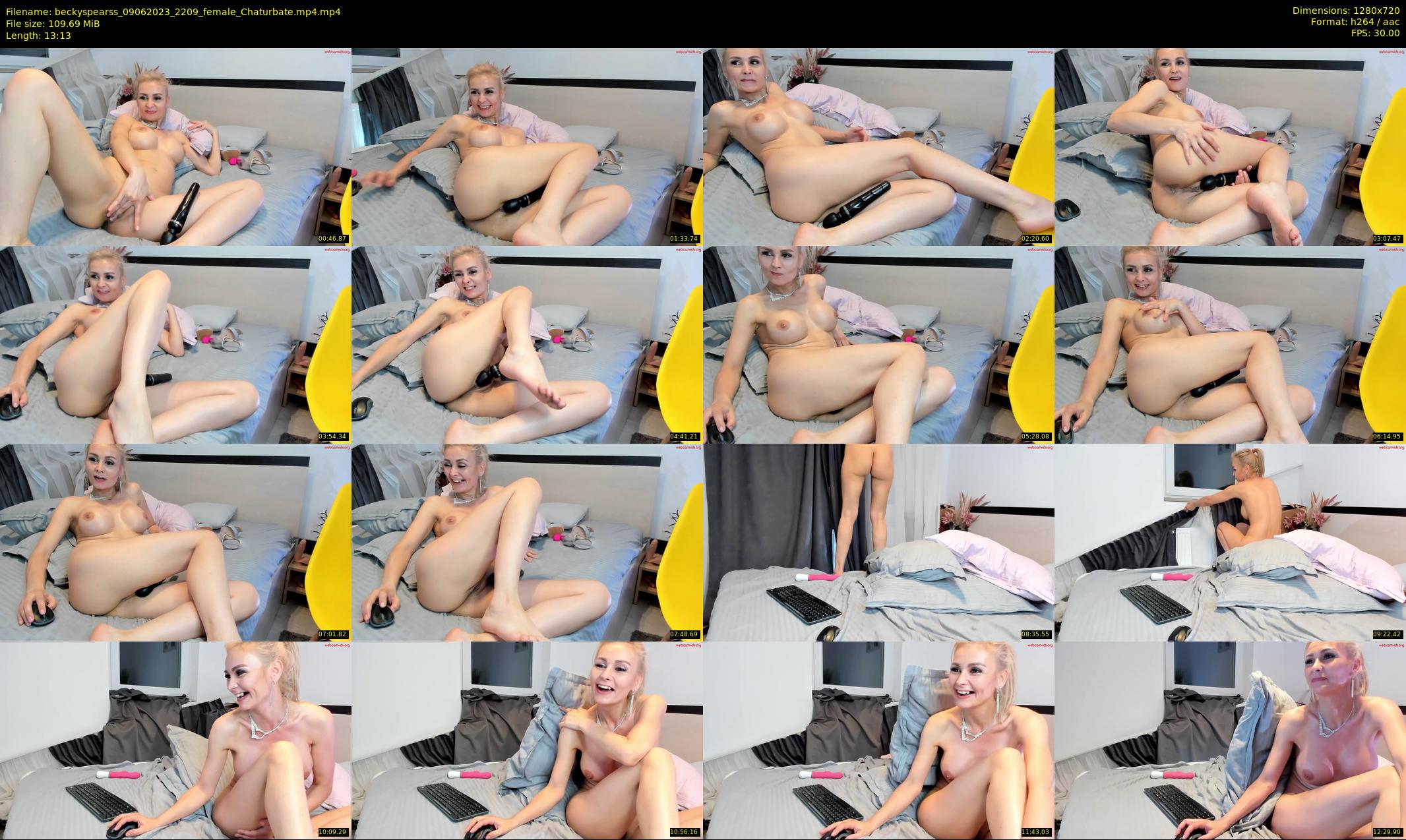 beckyspearss — 14 minute Chaturbate female cam show recording, 720p, Jun 9, 2023