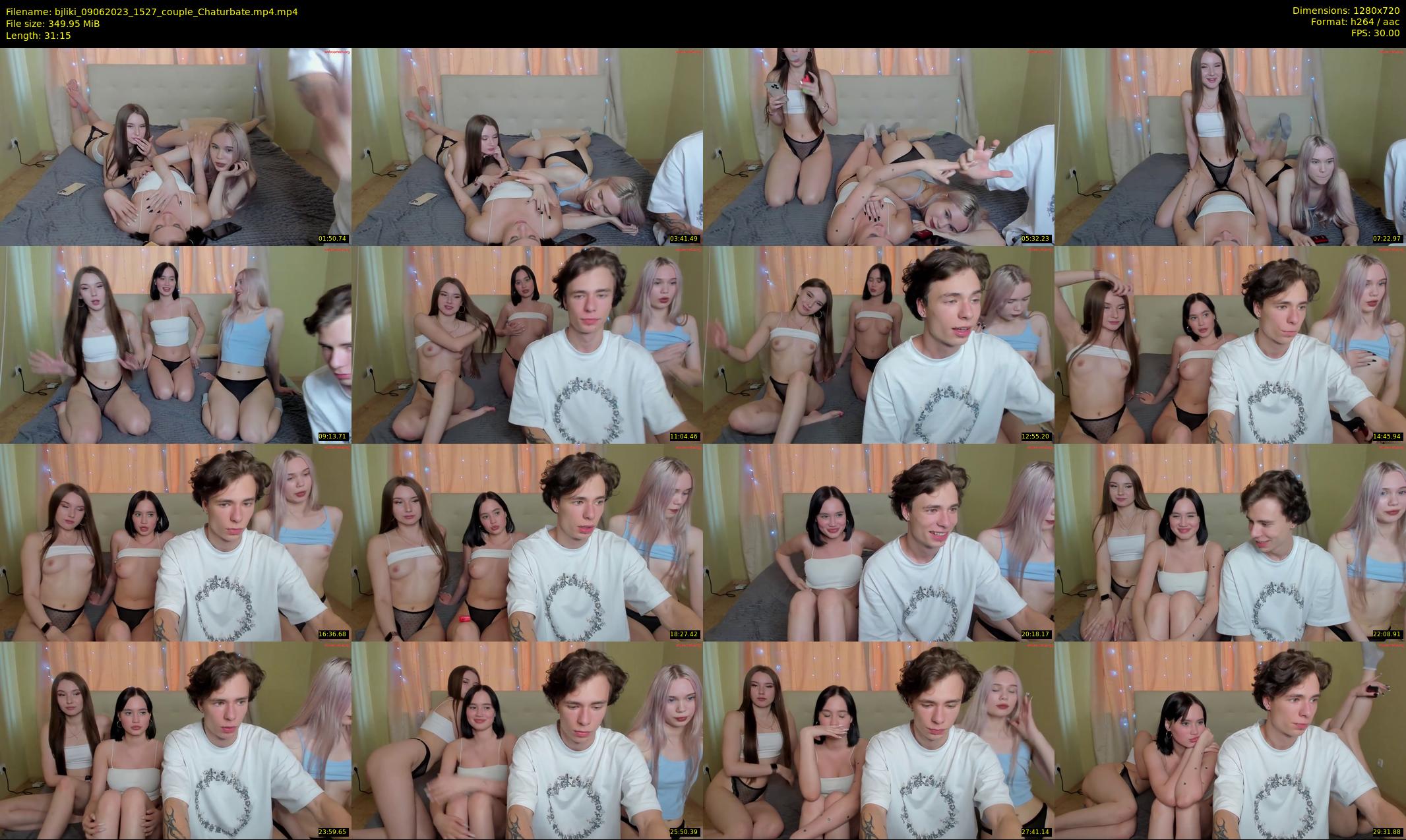 bjliki — 32 minute Chaturbate couple cam show recording, 720p, Jun 9, 2023