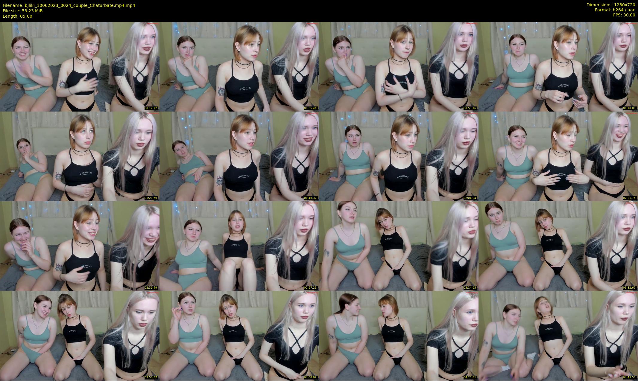 bjliki — 5 minute Chaturbate couple cam show recording, 720p, Jun 10, 2023