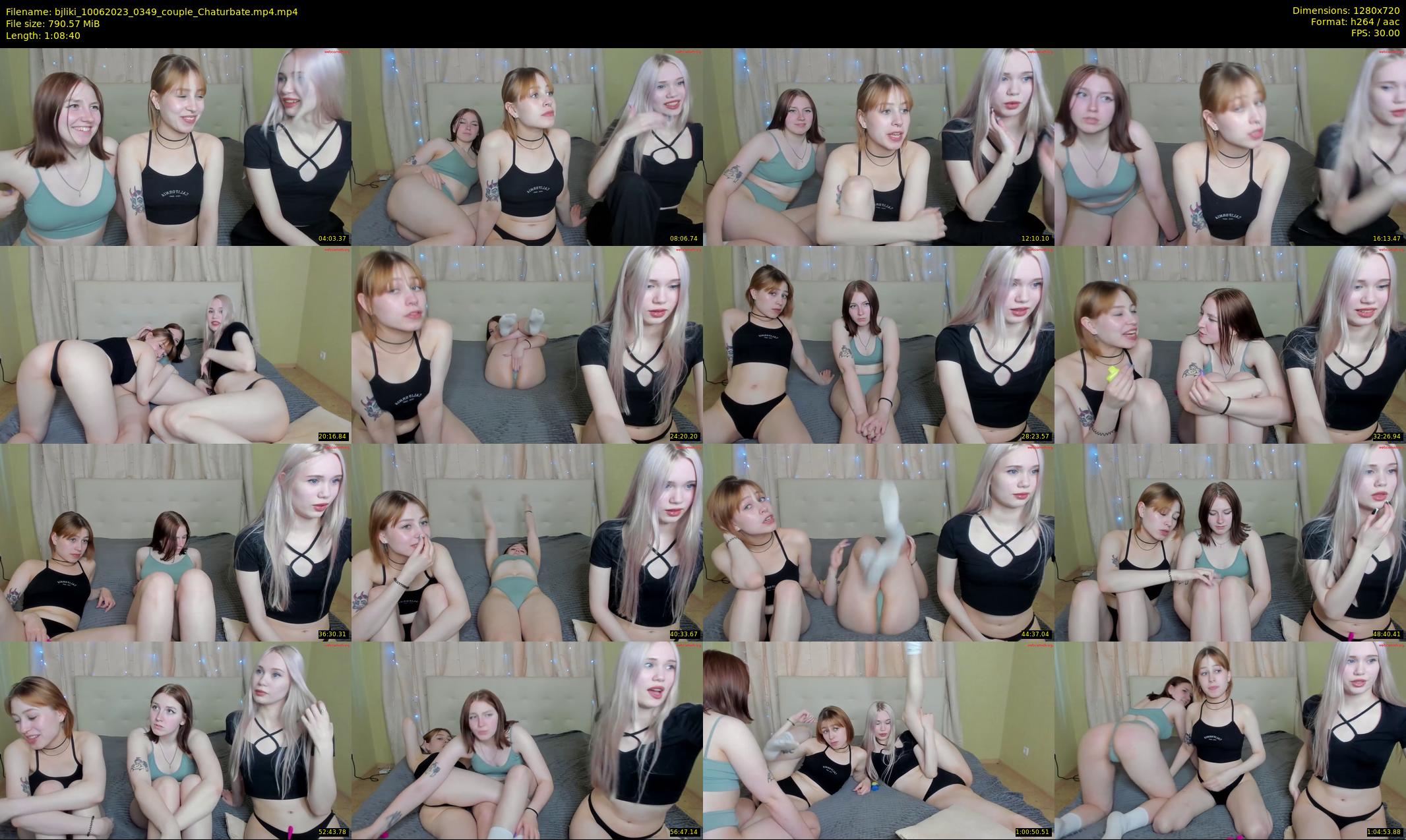 bjliki — 69 minute Chaturbate couple cam show recording, 720p, Jun 10, 2023