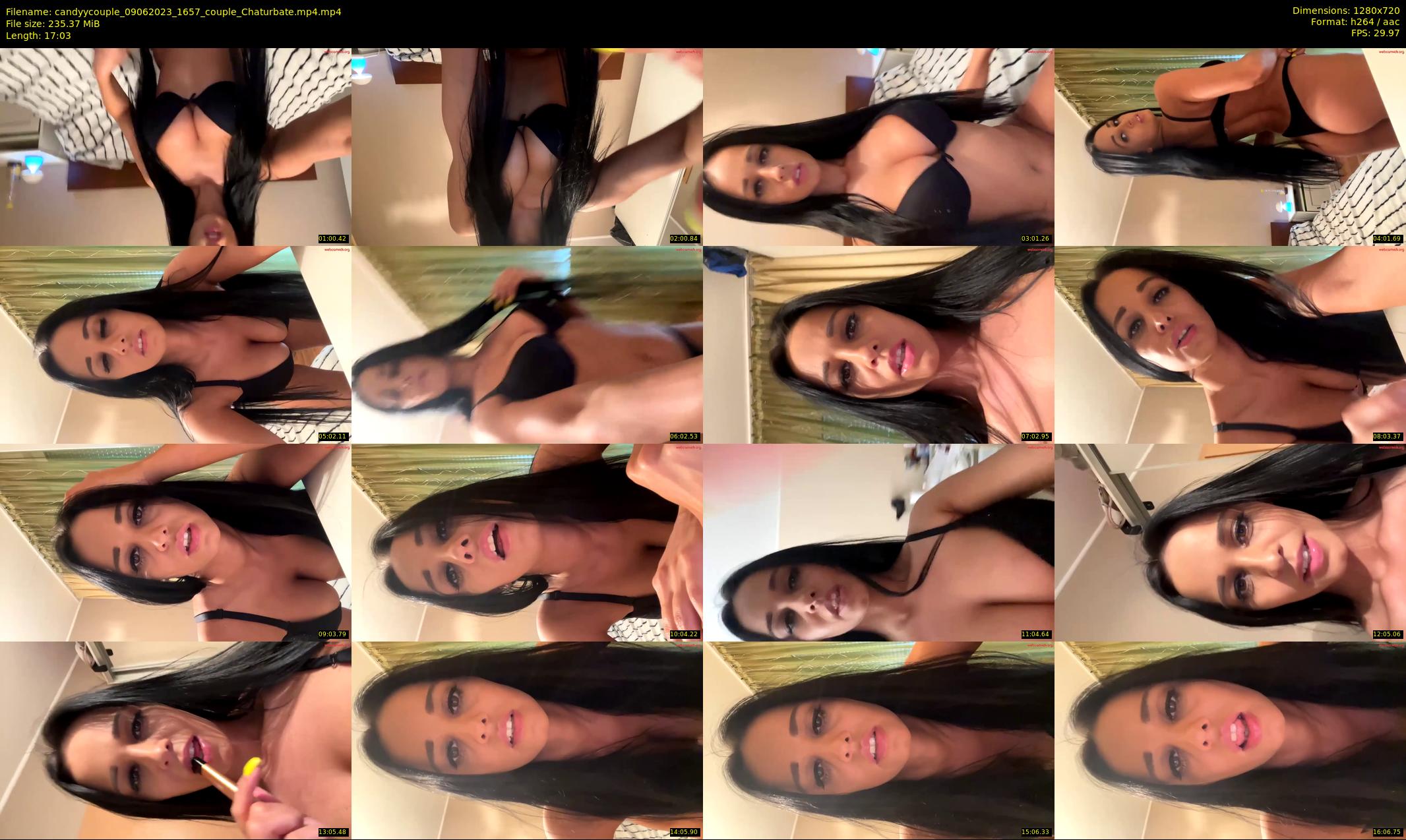 candyycouple — 18 minute Chaturbate couple cam show recording, 720p, Jun 9, 2023