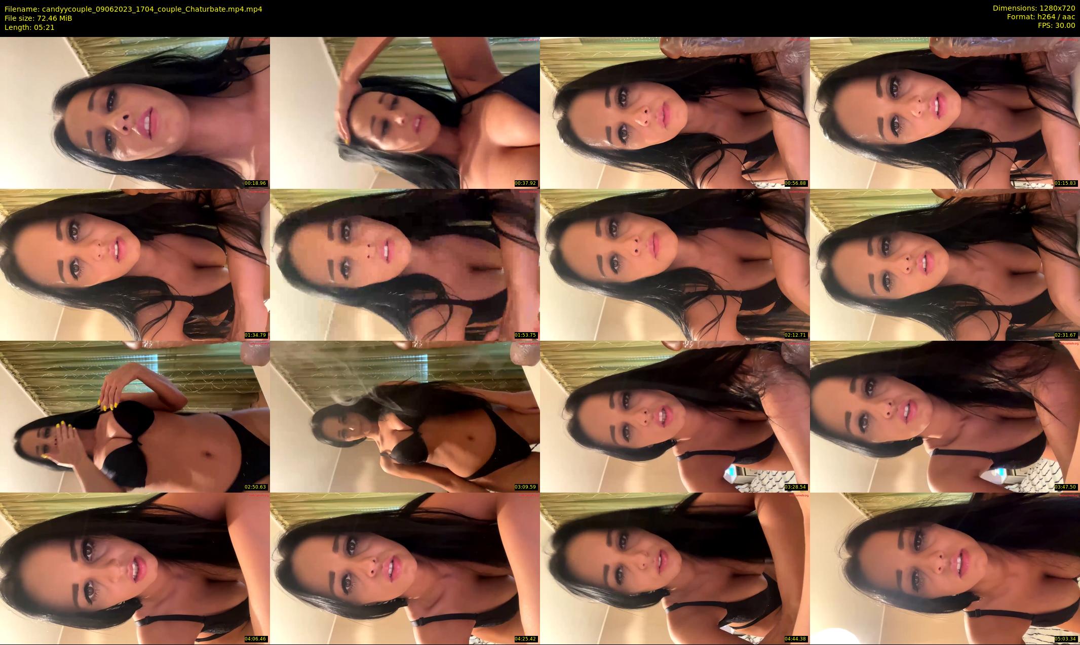 candyycouple — 6 minute Chaturbate couple cam show recording, 720p, Jun 9, 2023