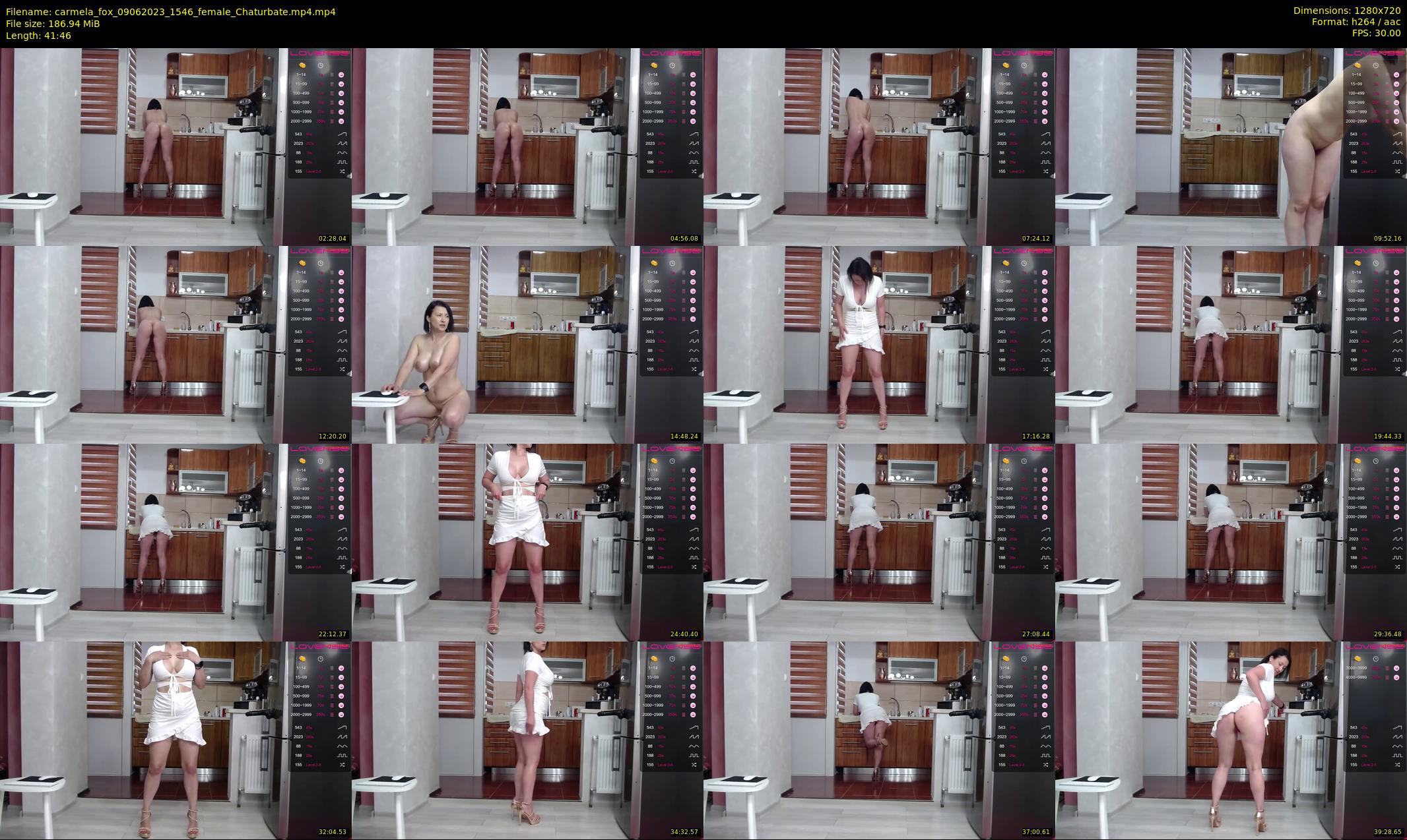 carmela_fox — 42 minute Chaturbate female cam show recording, 720p, Jun 9, 2023