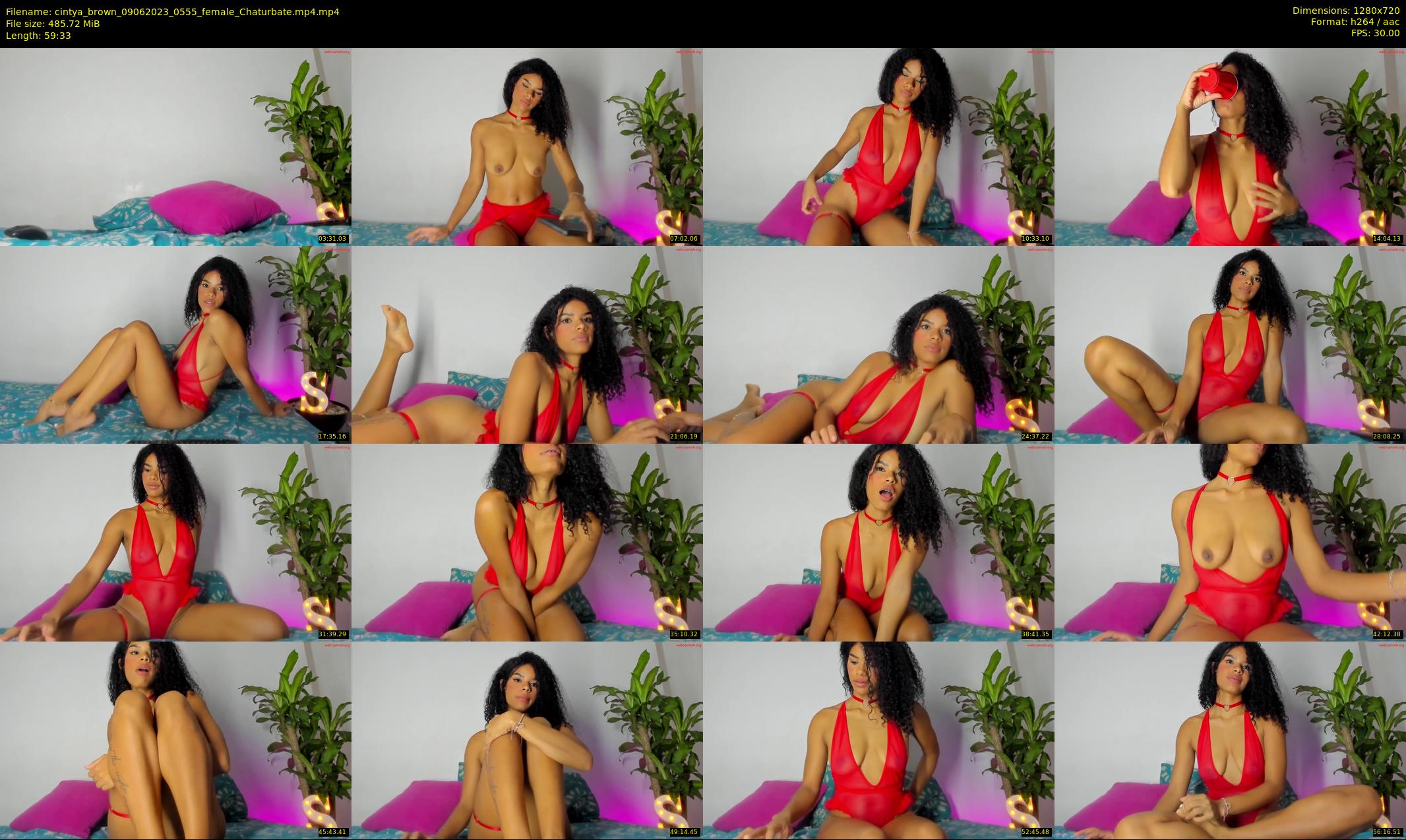 cintya_brown — 60 minute Chaturbate female cam show recording, 720p, Jun 9, 2023