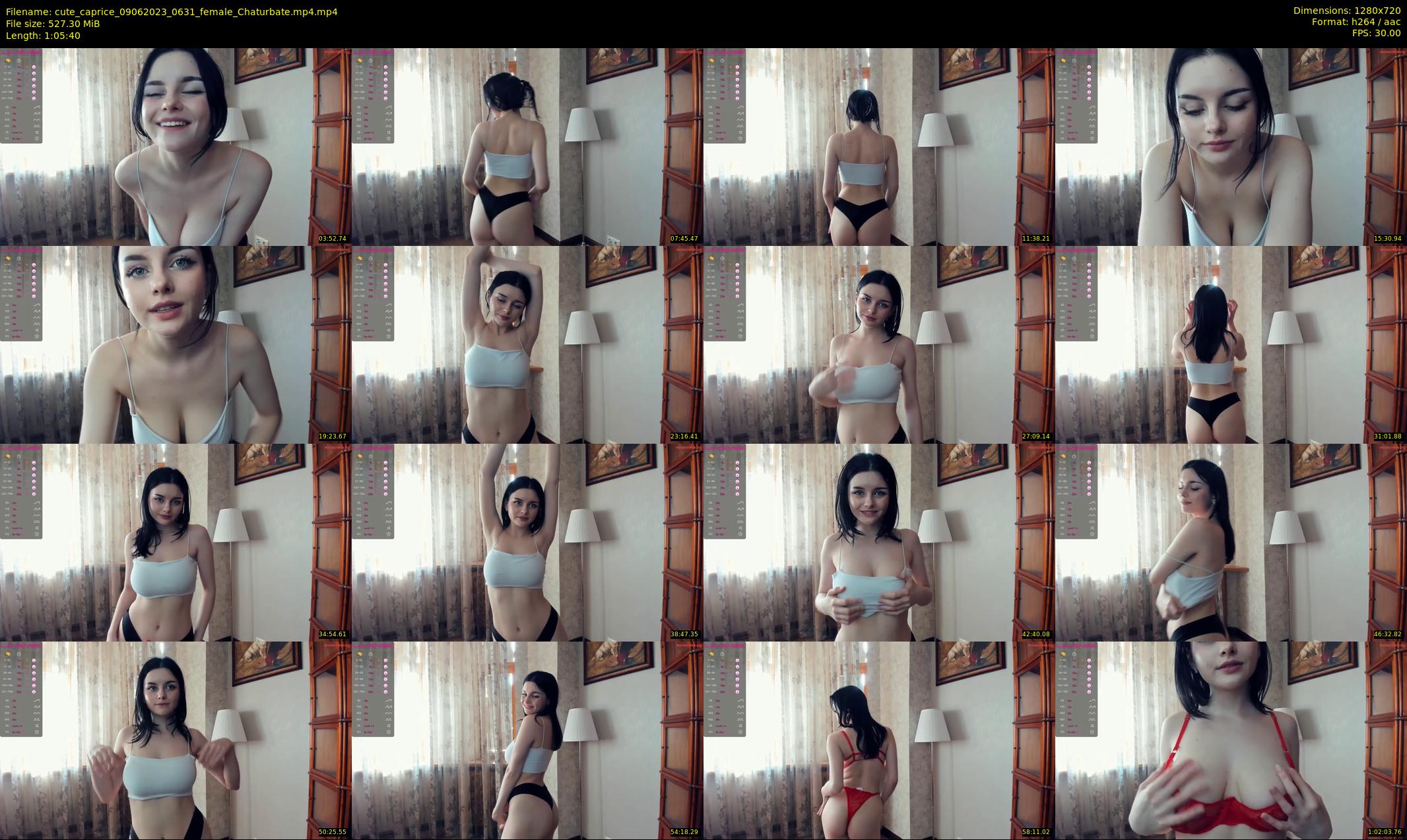 cute_caprice — 66 minute Chaturbate female cam show recording, 720p, Jun 9, 2023