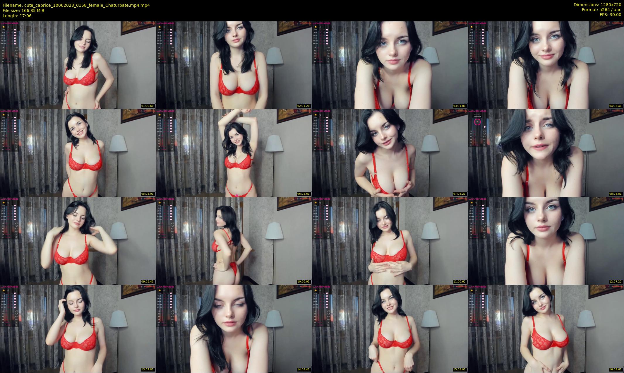 cute_caprice — 18 minute Chaturbate female cam show recording, 720p, Jun 10, 2023