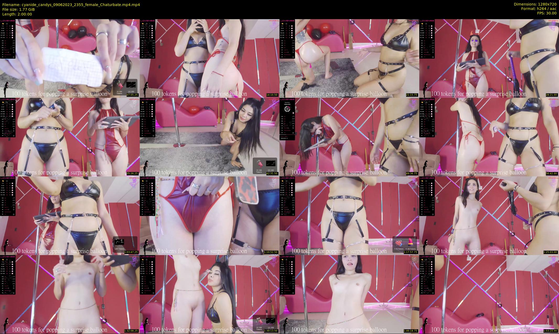 cyanide_candys — 120 minute Chaturbate female cam show recording, 720p, Jun 9, 2023