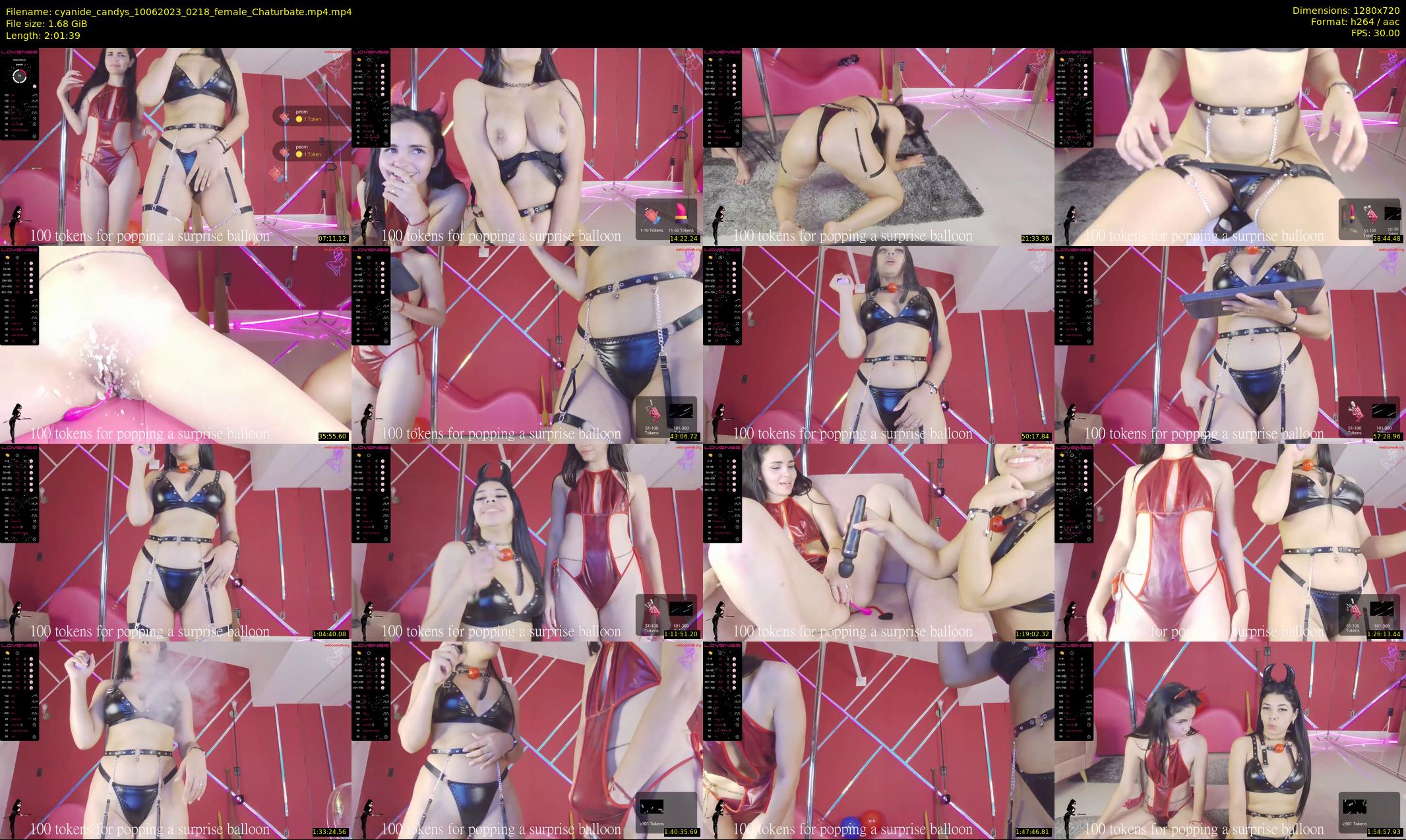 cyanide_candys — 122 minute Chaturbate female cam show recording, 720p, Jun 10, 2023