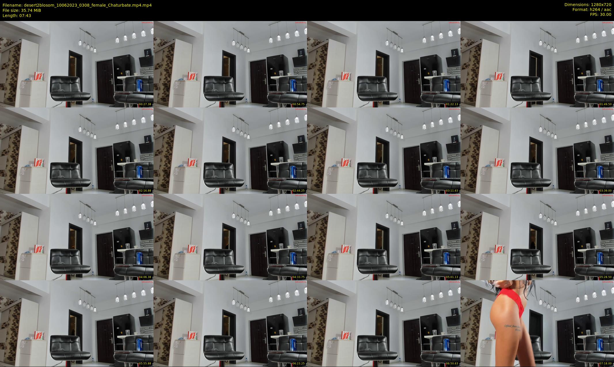 desert2blosom — 8 minute Chaturbate female cam show recording, 720p, Jun 10, 2023