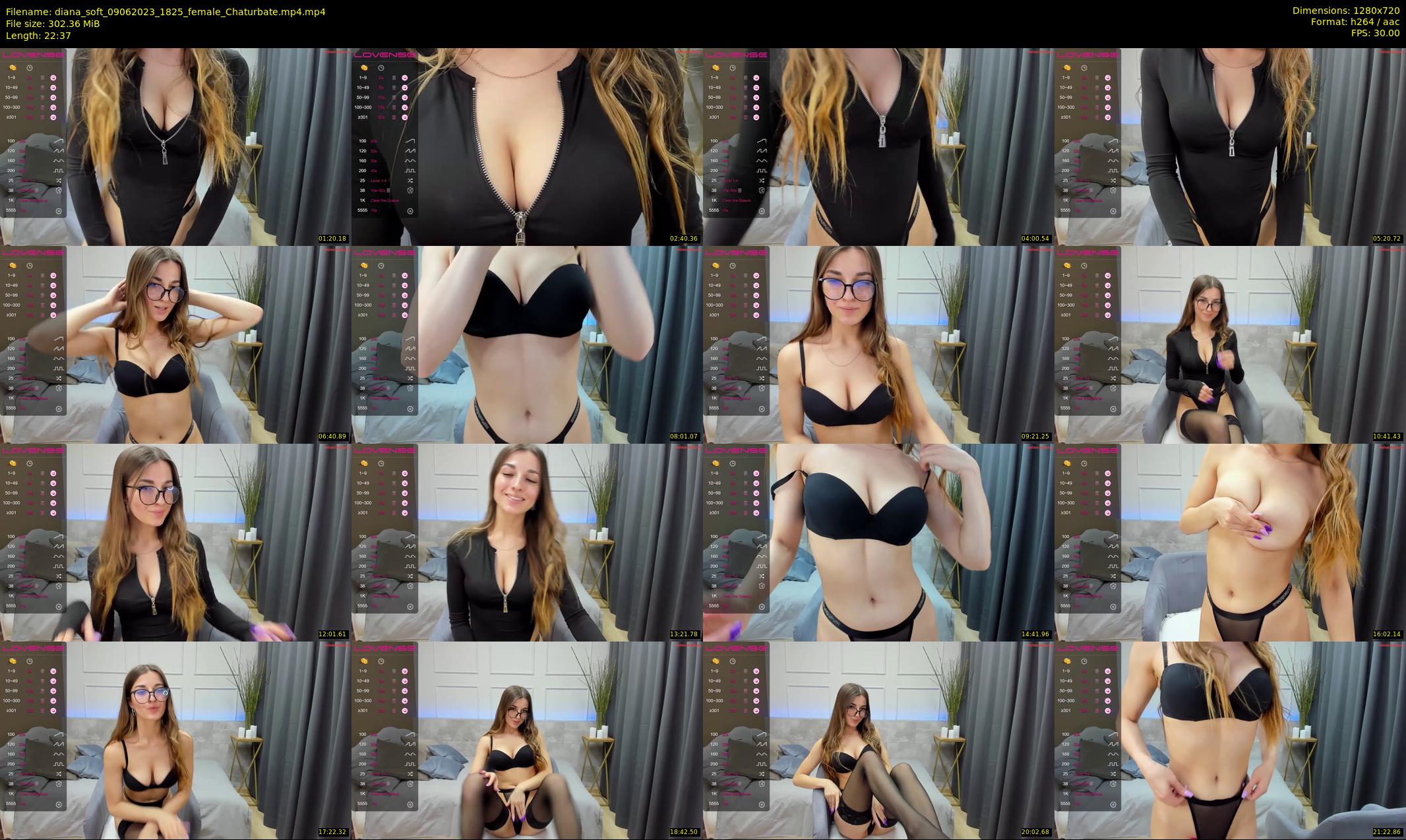 diana_soft — 23 minute Chaturbate female cam show recording, 720p, Jun 9, 2023