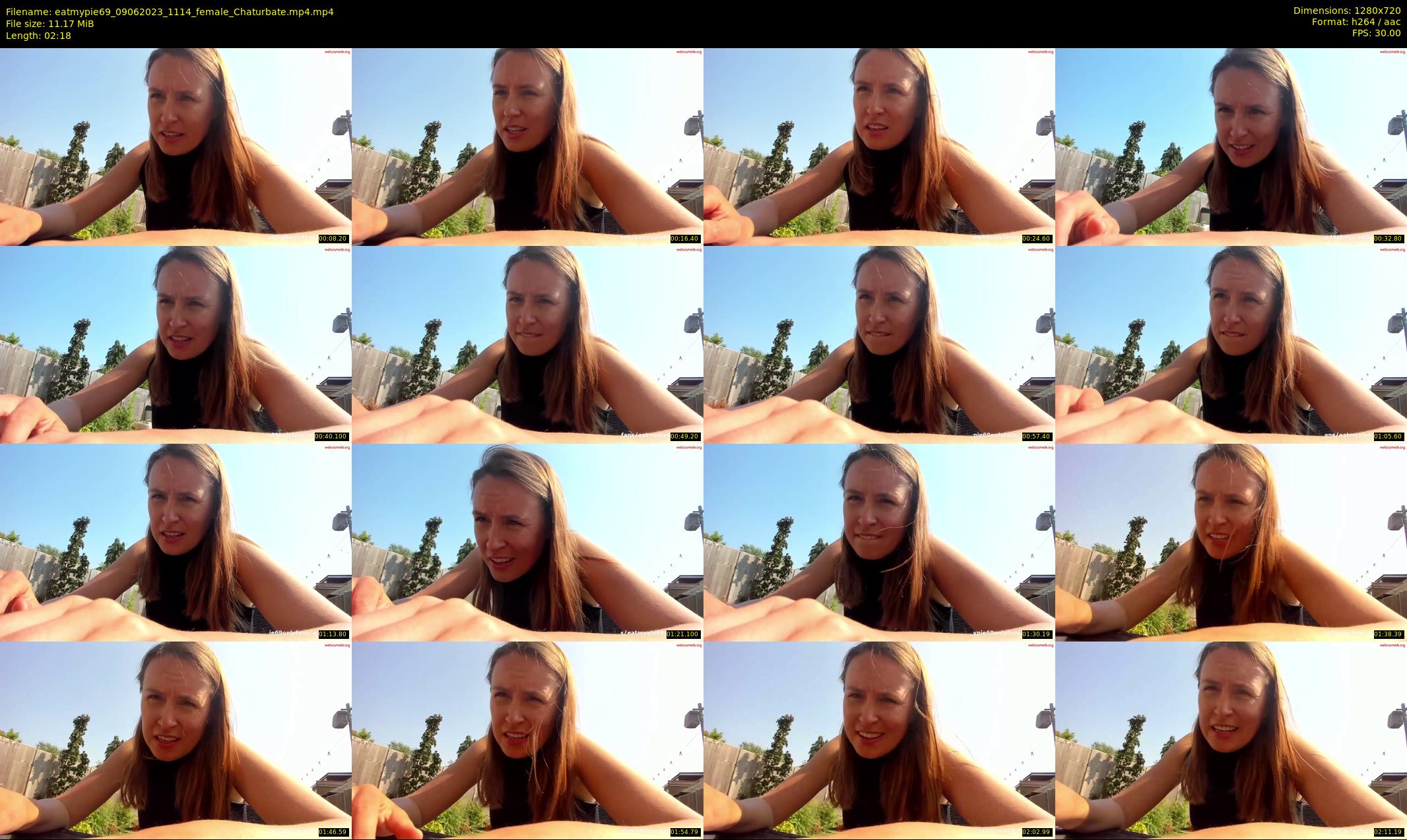 eatmypie69 — 3 minute Chaturbate female cam show recording, 720p, Jun 9, 2023
