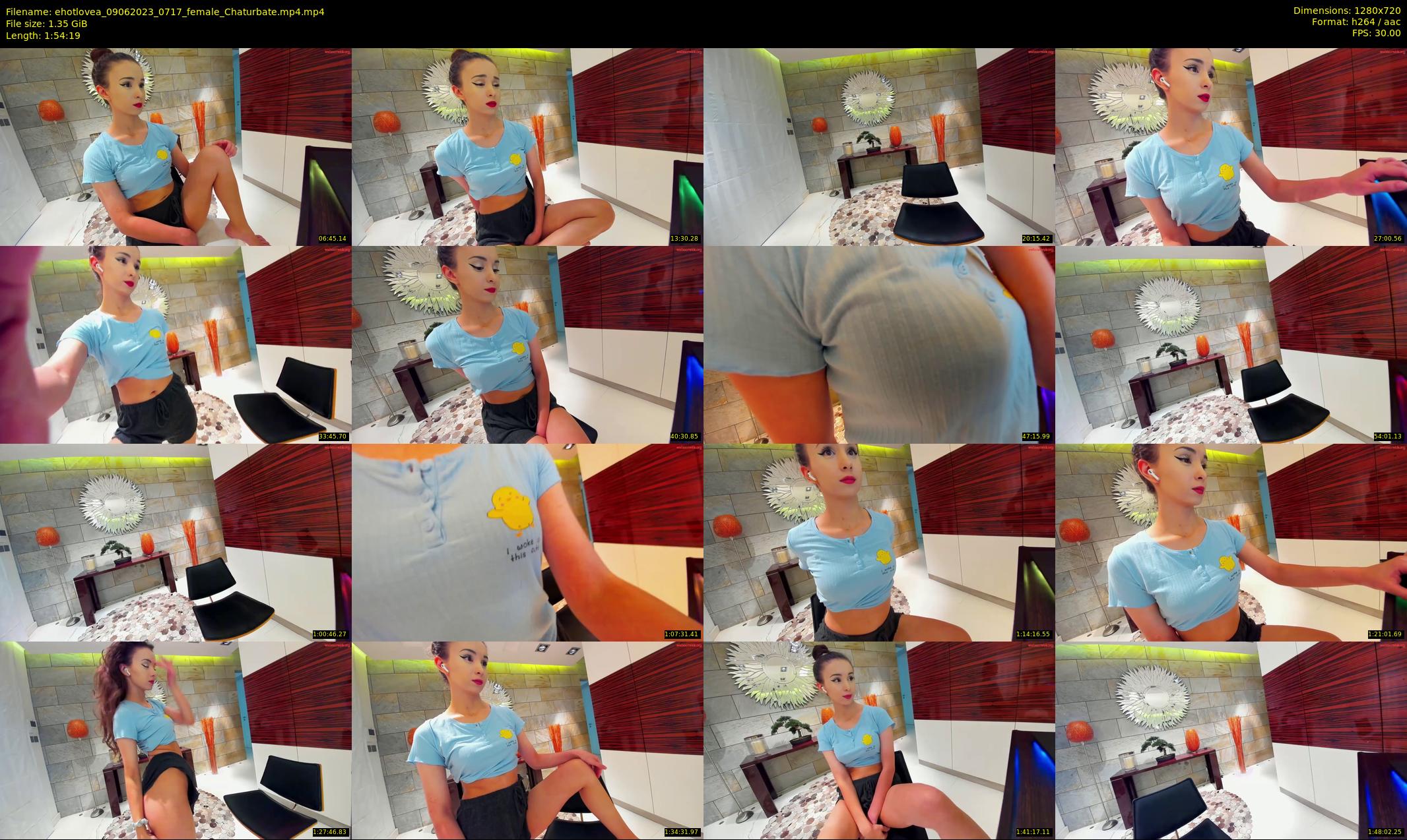 ehotlovea — 115 minute Chaturbate female cam show recording, 720p, Jun 9, 2023