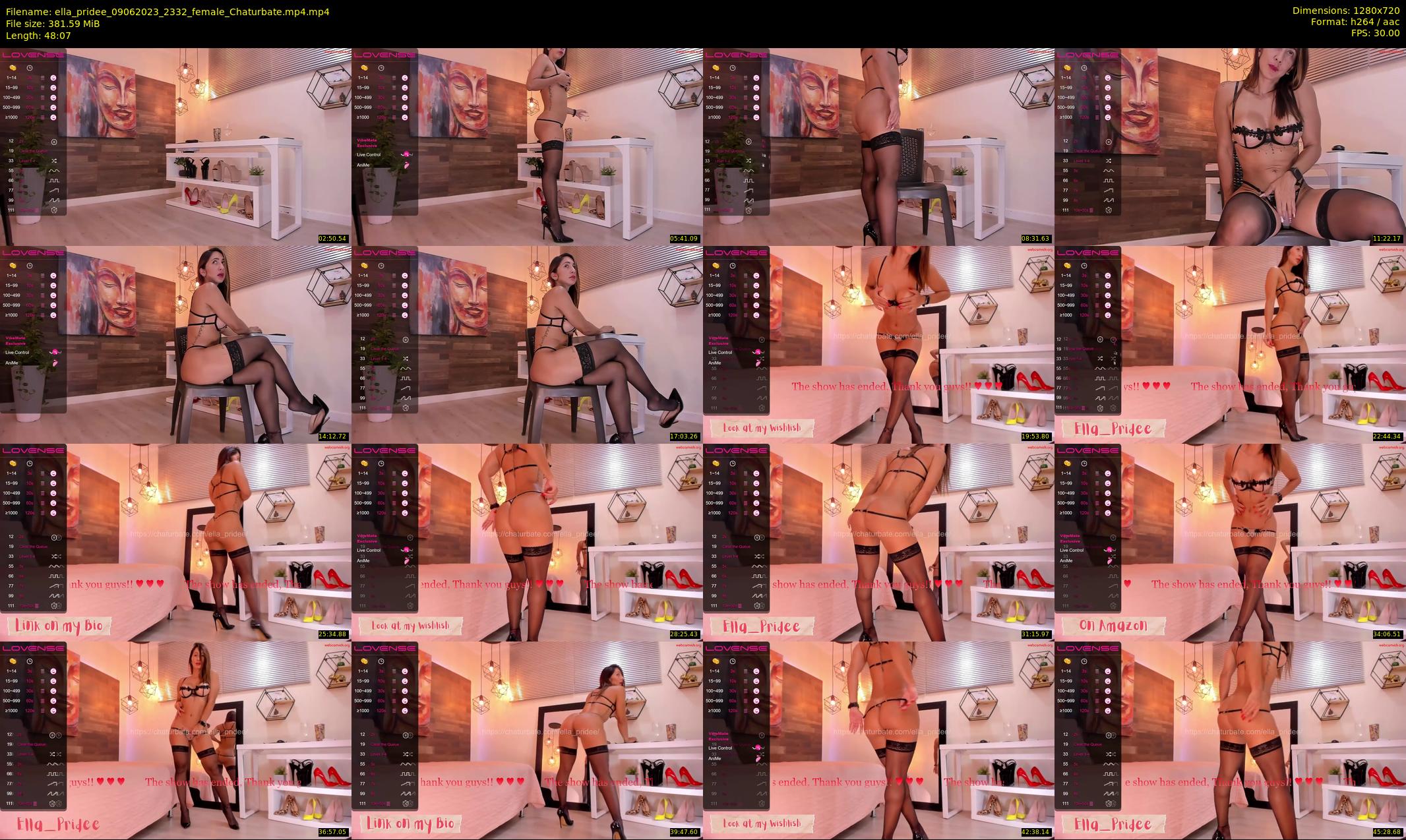 ella_pridee — 49 minute Chaturbate female cam show recording, 720p, Jun 9, 2023