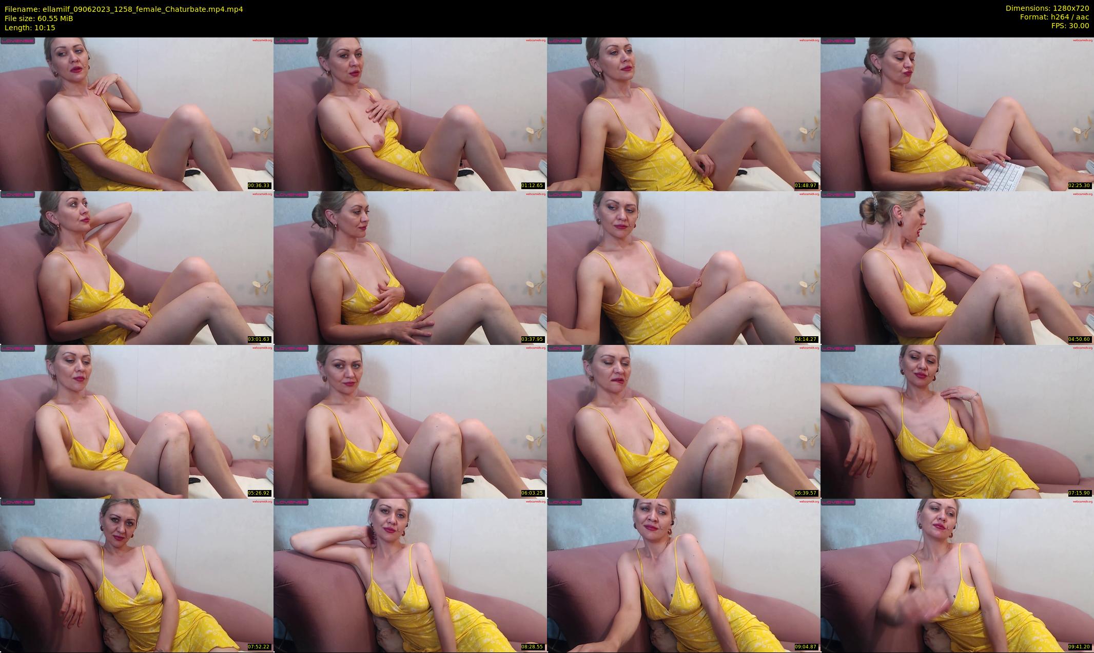 ellamilf — 11 minute Chaturbate female cam show recording, 720p, Jun 9, 2023