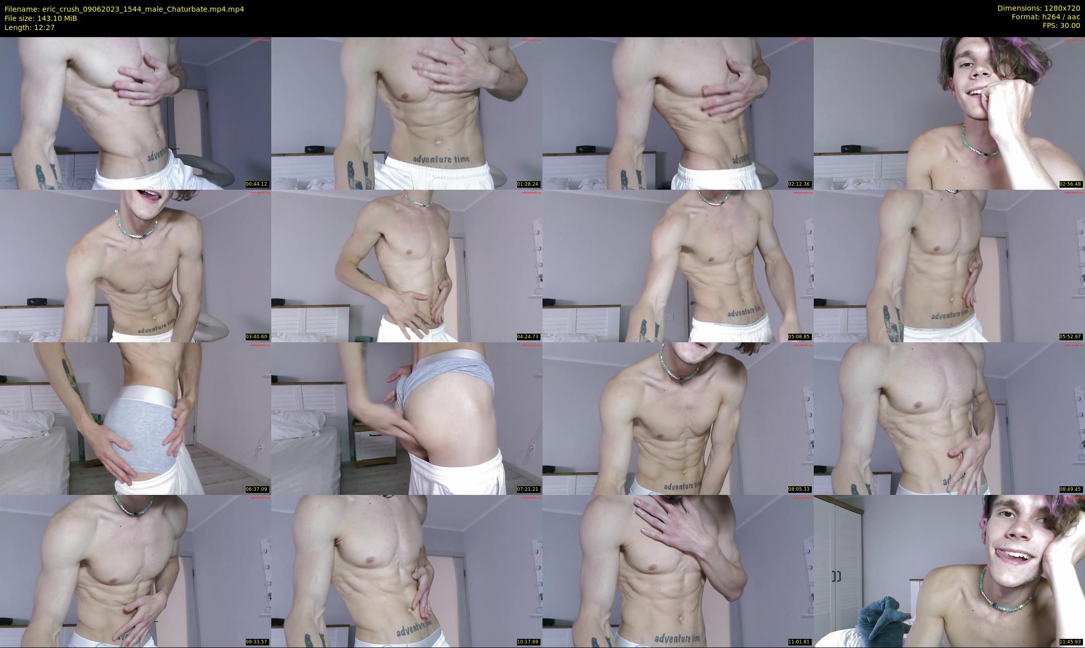 eric_crush — 13 minute Chaturbate male cam show recording, 720p, Jun 9, 2023