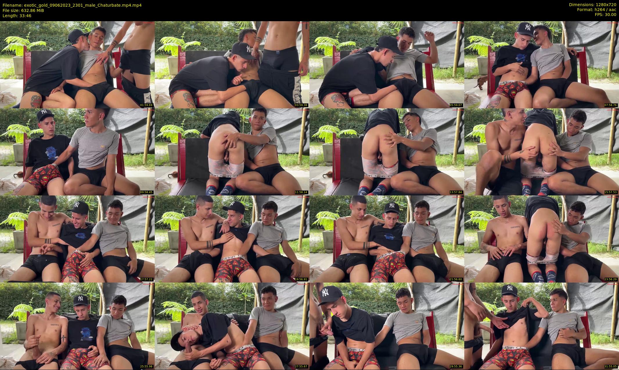 exotic_gold — 34 minute Chaturbate male cam show recording, 720p, Jun 9, 2023