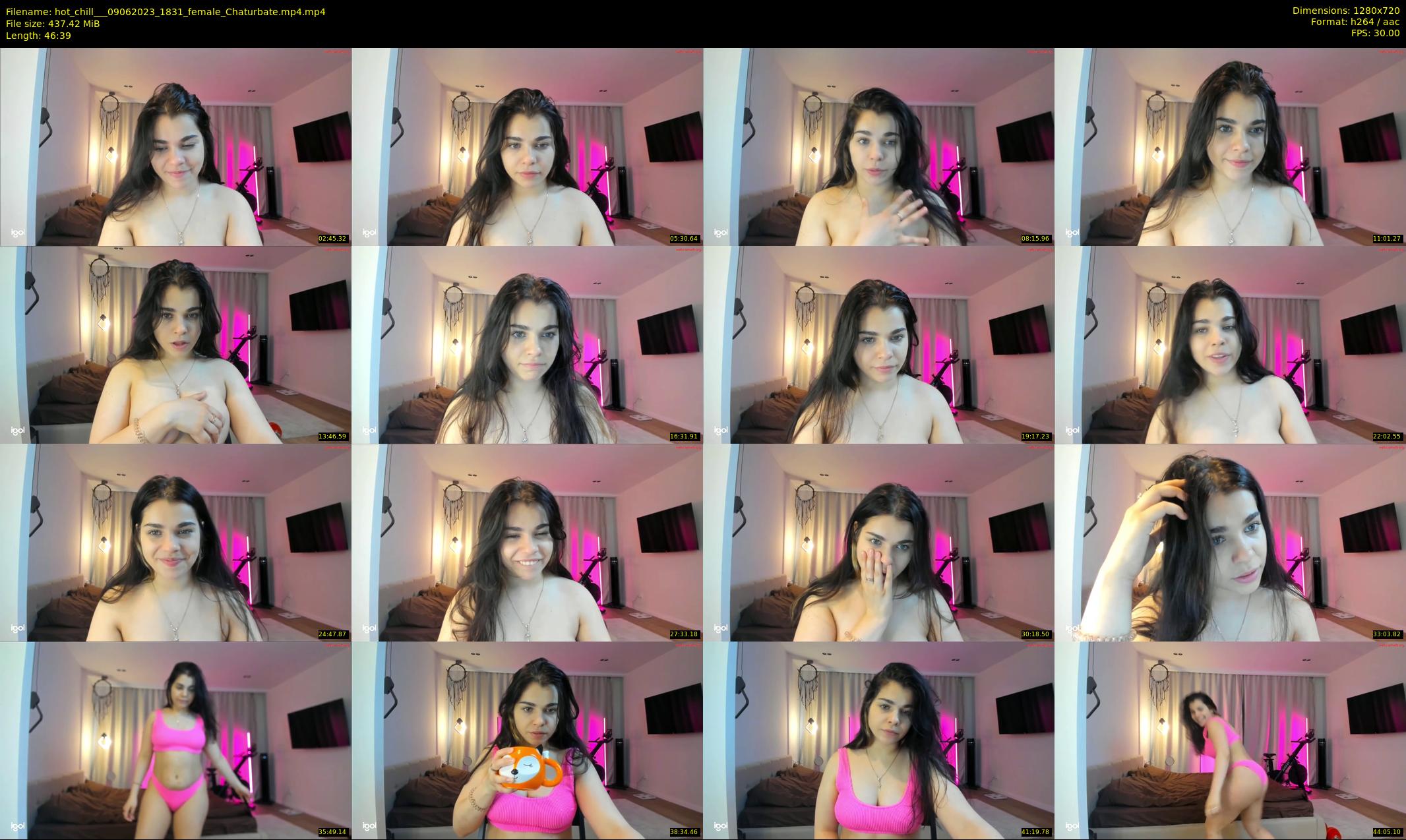 hot_chill__ — 47 minute Chaturbate female cam show recording, 720p, Jun 9, 2023