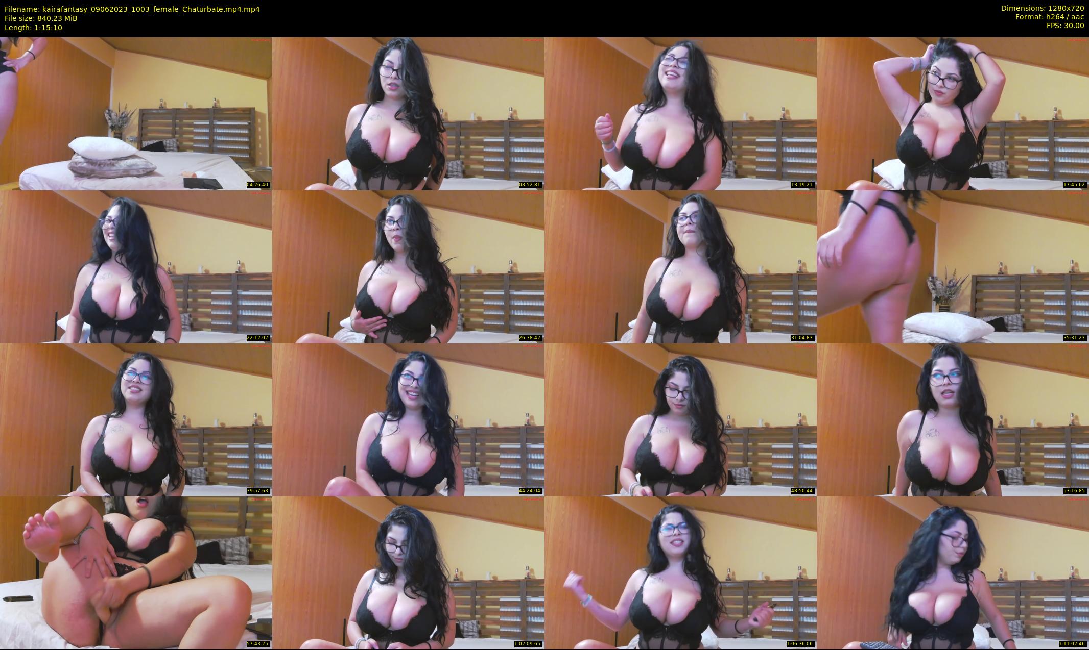 kairafantasy — 76 minute Chaturbate female cam show recording, 720p, Jun 9, 2023