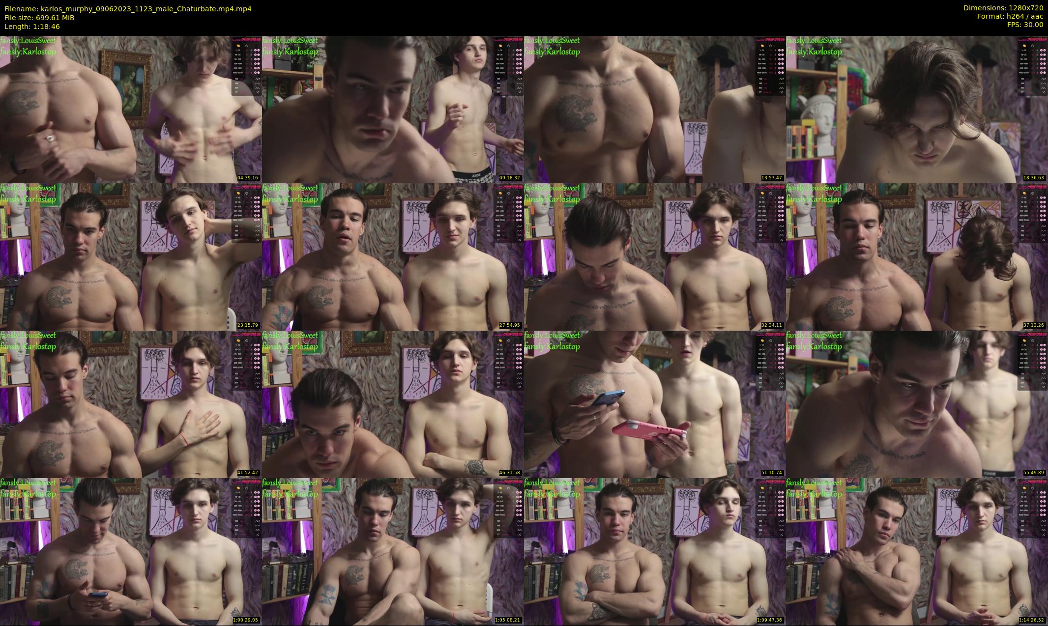 karlos_murphy — 79 minute Chaturbate male cam show recording, 720p, Jun 9, 2023