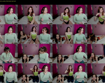 kebesheska — 3 minute Chaturbate couple cam show recording, 720p, Jun 10, 2023