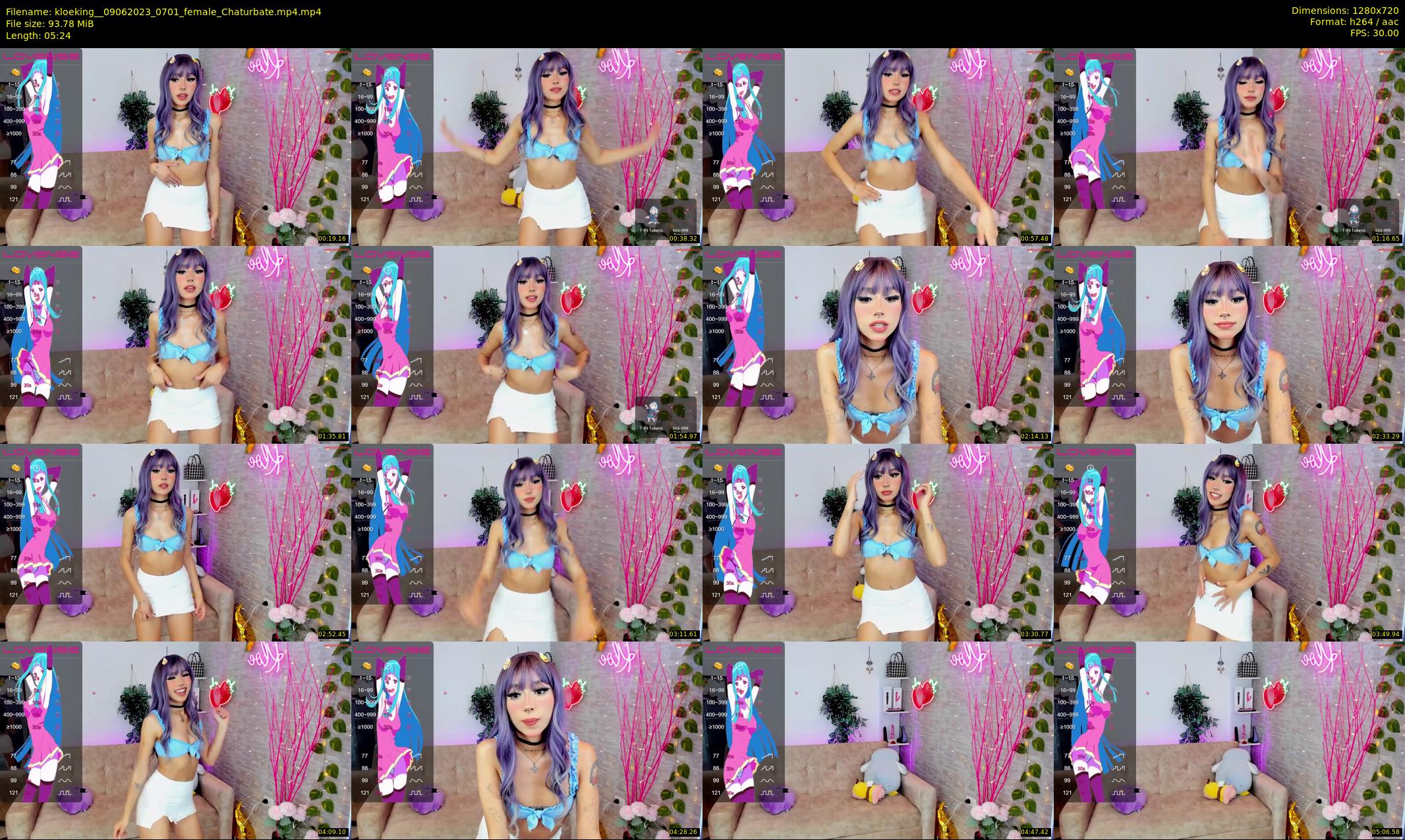 kloeking_ — 6 minute Chaturbate female cam show recording, 720p, Jun 9, 2023