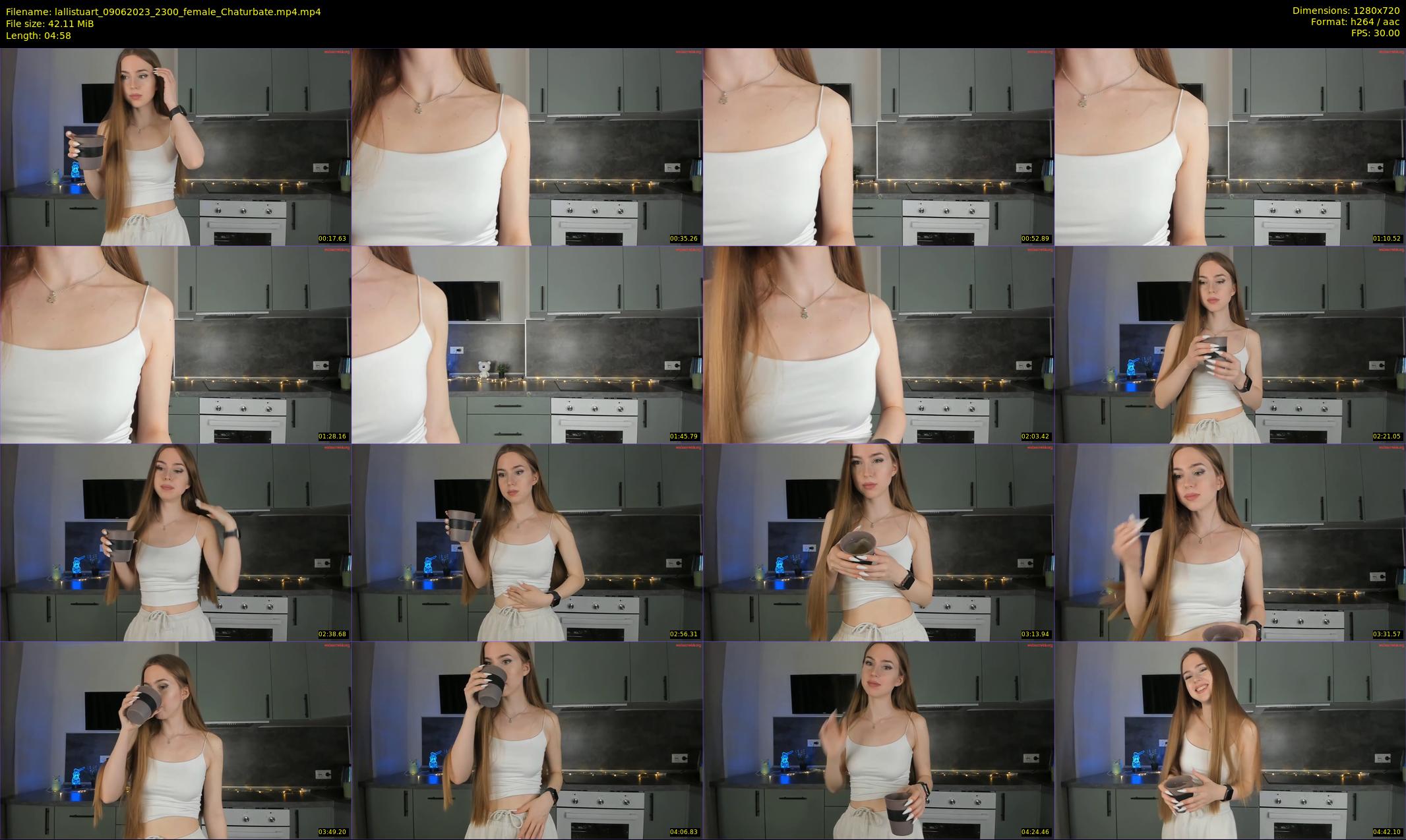 lallistuart — 5 minute Chaturbate female cam show recording, 720p, Jun 9, 2023