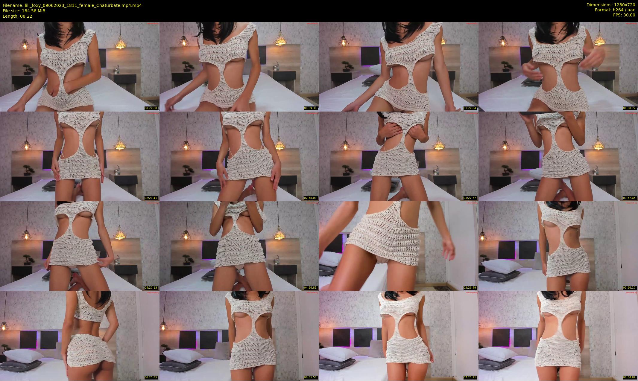 lili_foxy — 9 minute Chaturbate female cam show recording, 720p, Jun 9, 2023