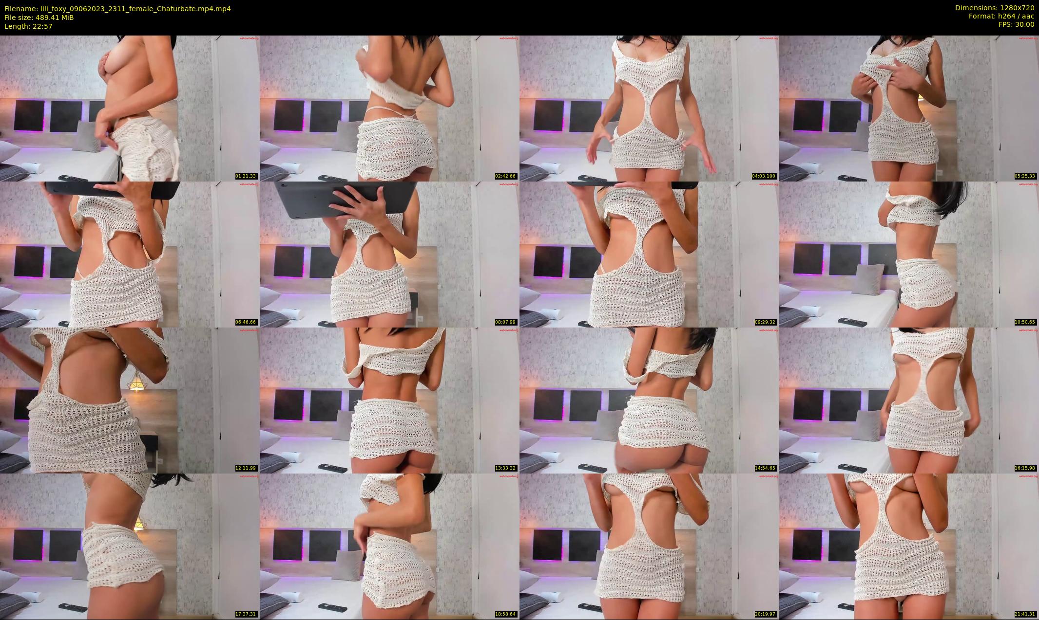 lili_foxy — 23 minute Chaturbate female cam show recording, 720p, Jun 9, 2023