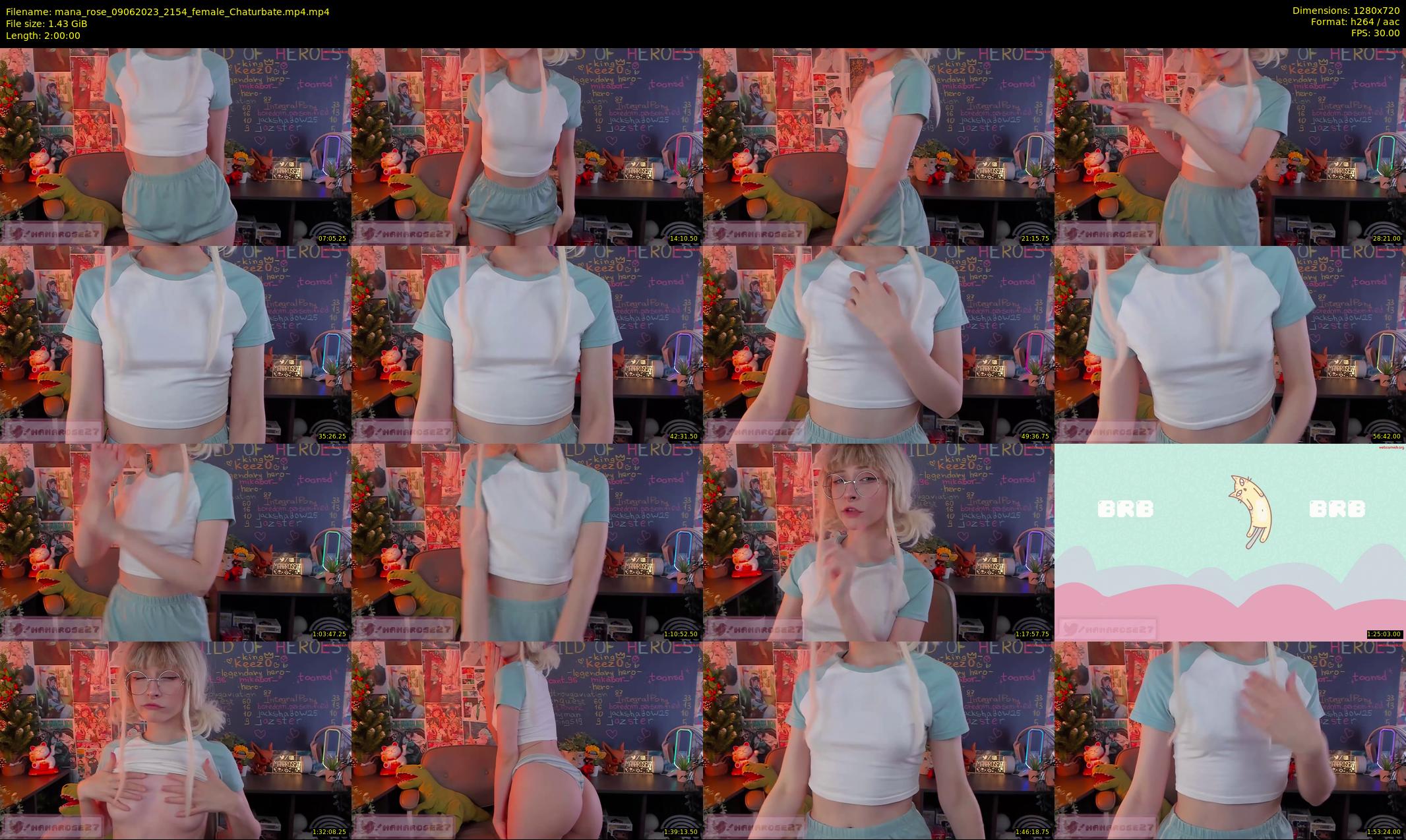 mana_rose — 120 minute Chaturbate female cam show recording, 720p, Jun 9, 2023