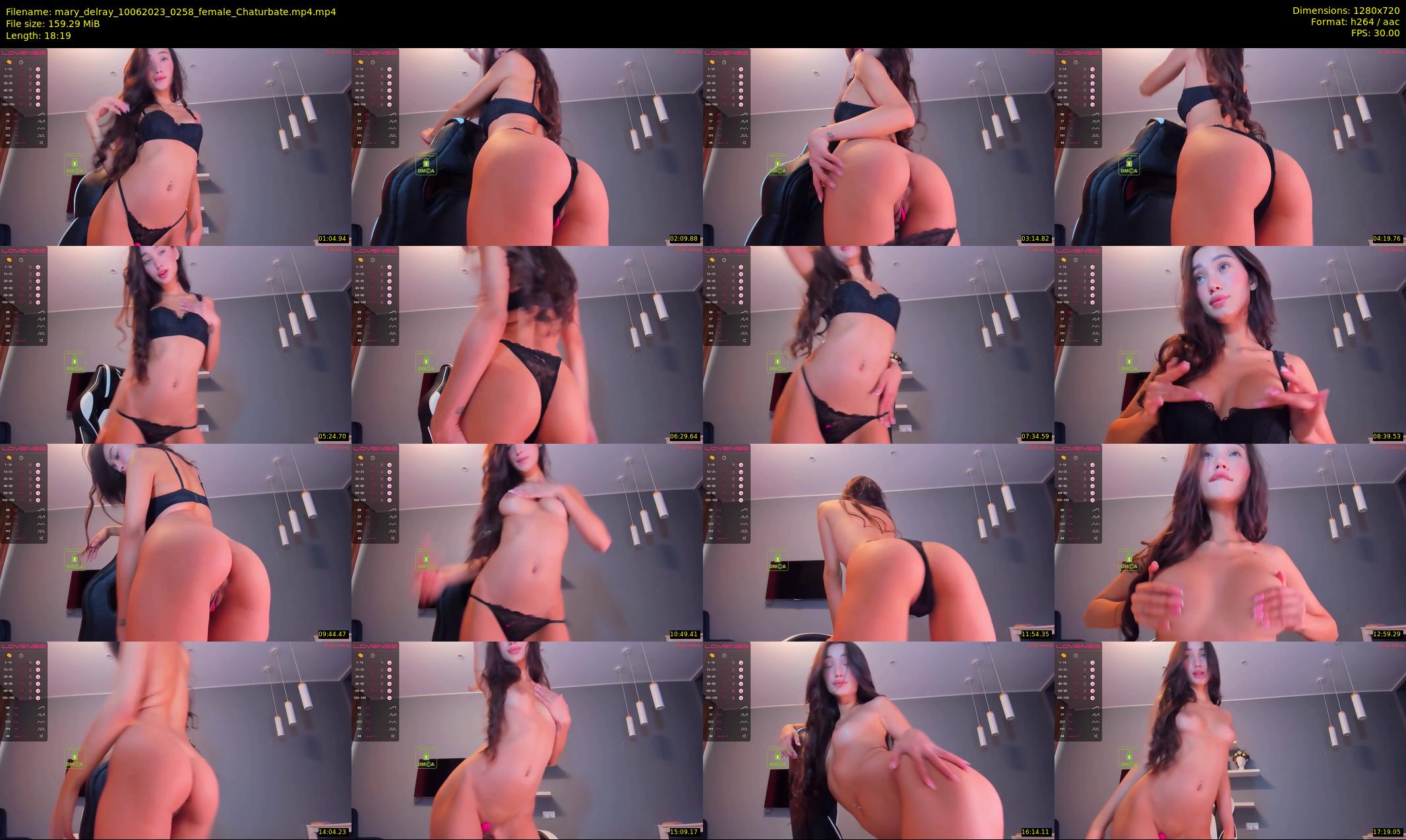 mary_delray — 19 minute Chaturbate female cam show recording, 720p, Jun 10, 2023