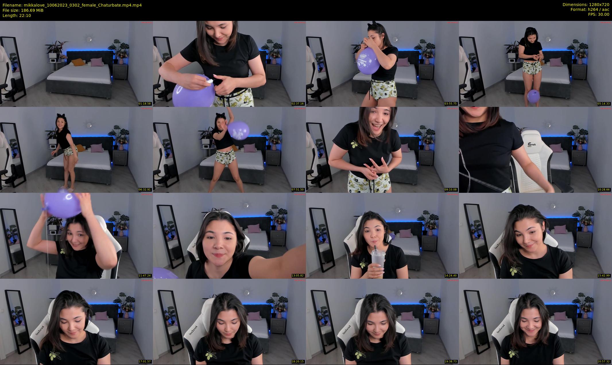 mikkalove — 23 minute Chaturbate female cam show recording, 720p, Jun 10, 2023