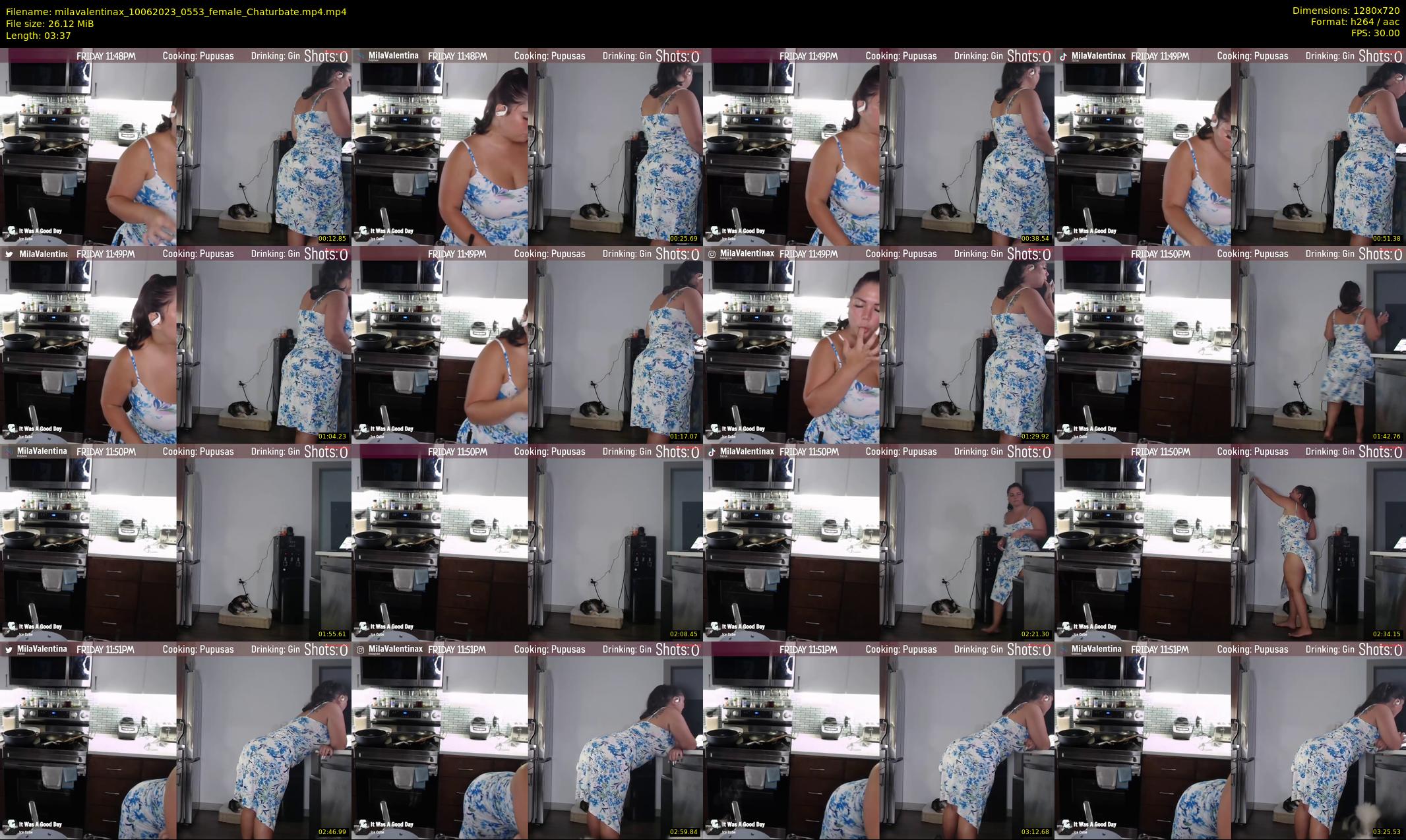 milavalentinax — 4 minute Chaturbate female cam show recording, 720p, Jun 10, 2023