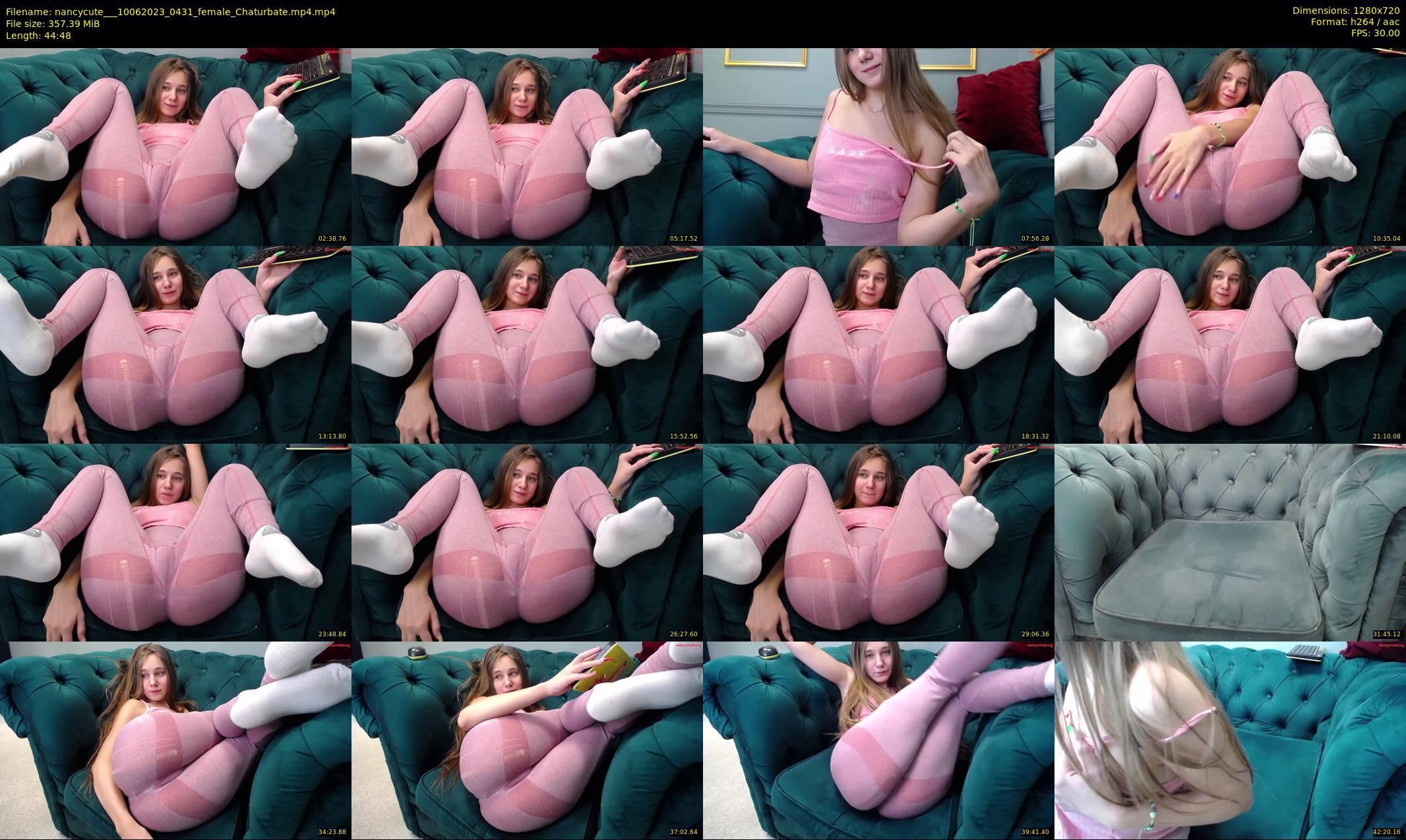 nancycute__ — 45 minute Chaturbate female cam show recording, 720p, Jun 10, 2023