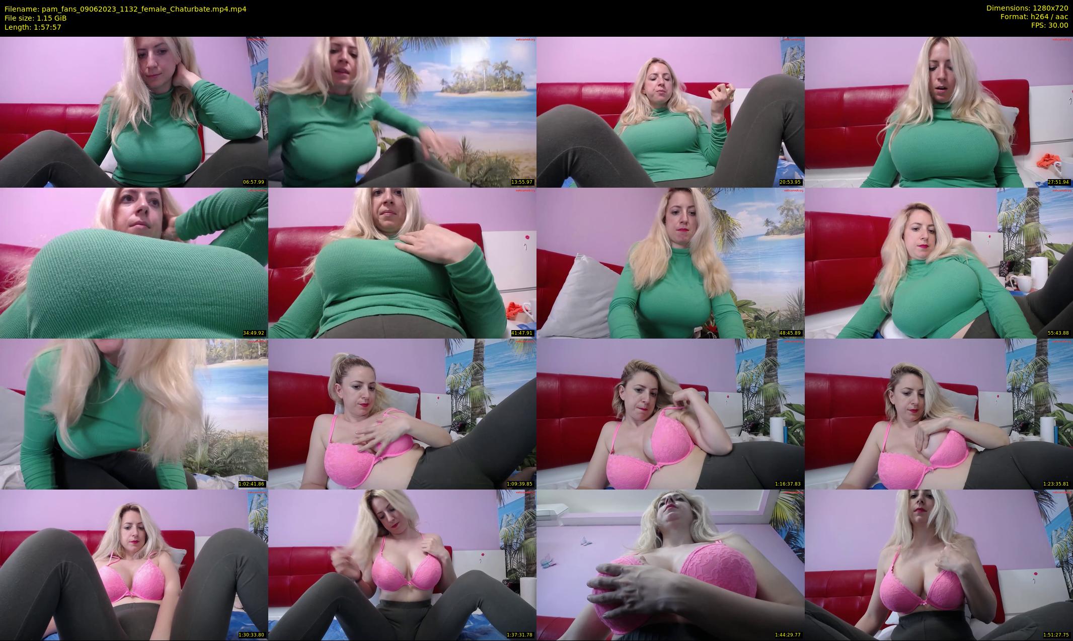 pam_fans — 118 minute Chaturbate female cam show recording, 720p, Jun 9, 2023