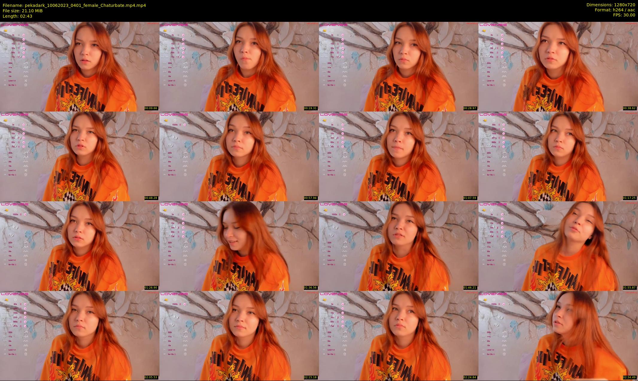 pekadark — 3 minute Chaturbate female cam show recording, 720p, Jun 10, 2023