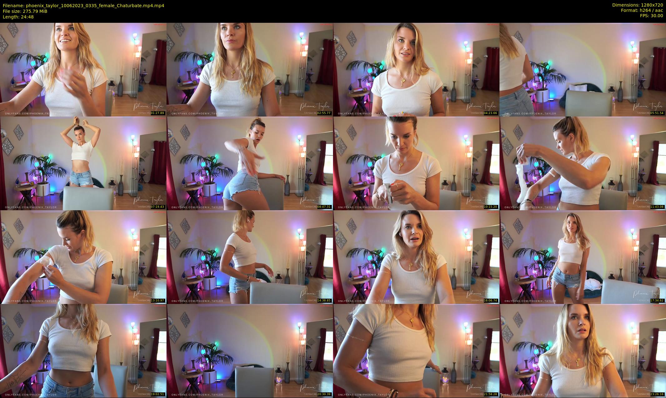phoenix_taylor — 25 minute Chaturbate female cam show recording, 720p, Jun 10, 2023
