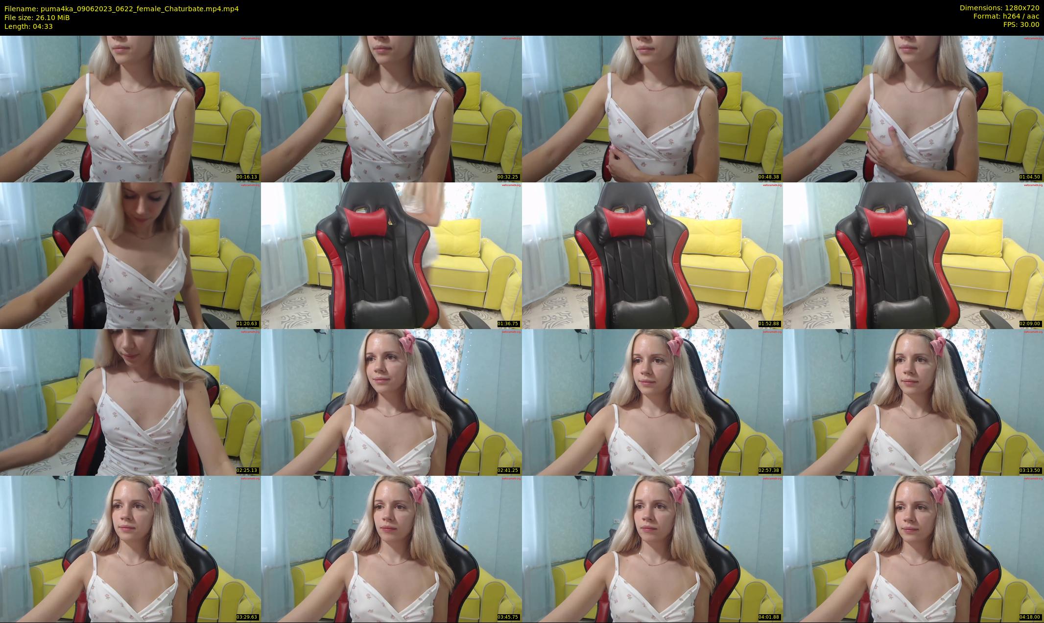 puma4ka — 5 minute Chaturbate female cam show recording, 720p, Jun 9, 2023