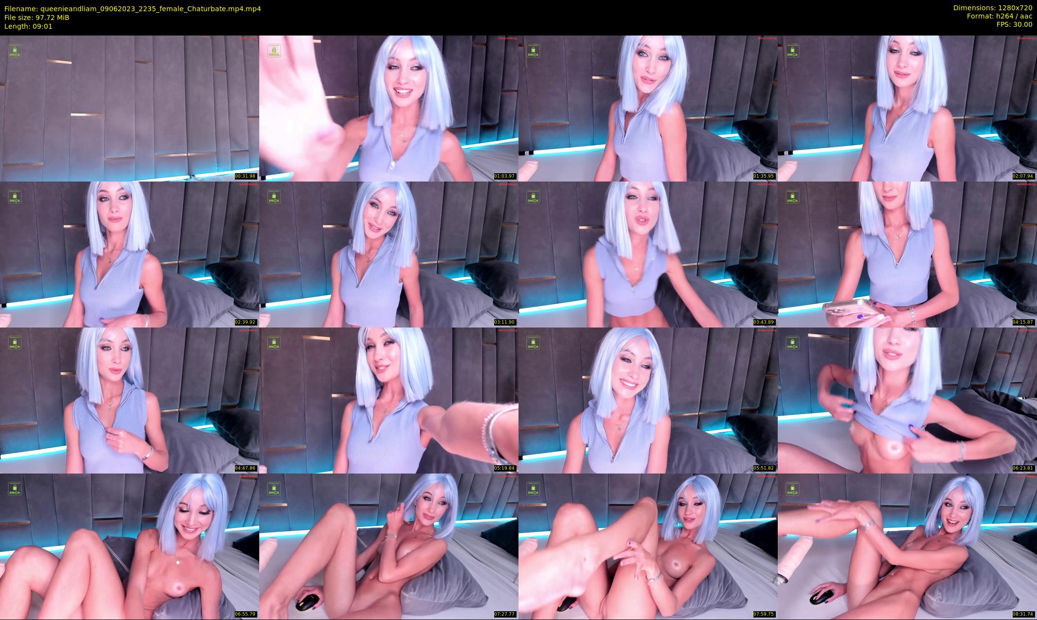 queenieandliam — 10 minute Chaturbate couple cam show recording, 720p, Jun 9, 2023