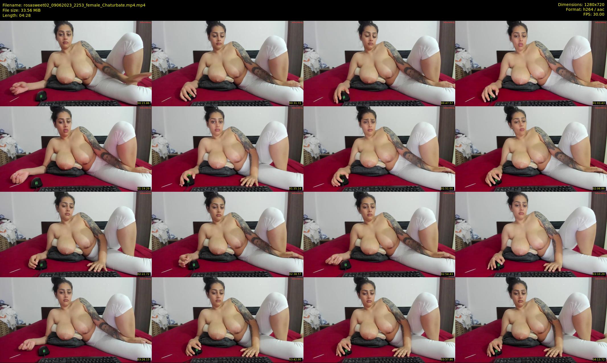rosasweet02 — 5 minute Chaturbate female cam show recording, 720p, Jun 9, 2023