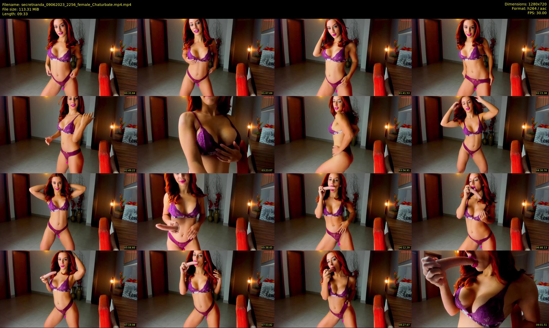 secretnanda — 10 minute Chaturbate female cam show recording, 720p, Jun 9, 2023