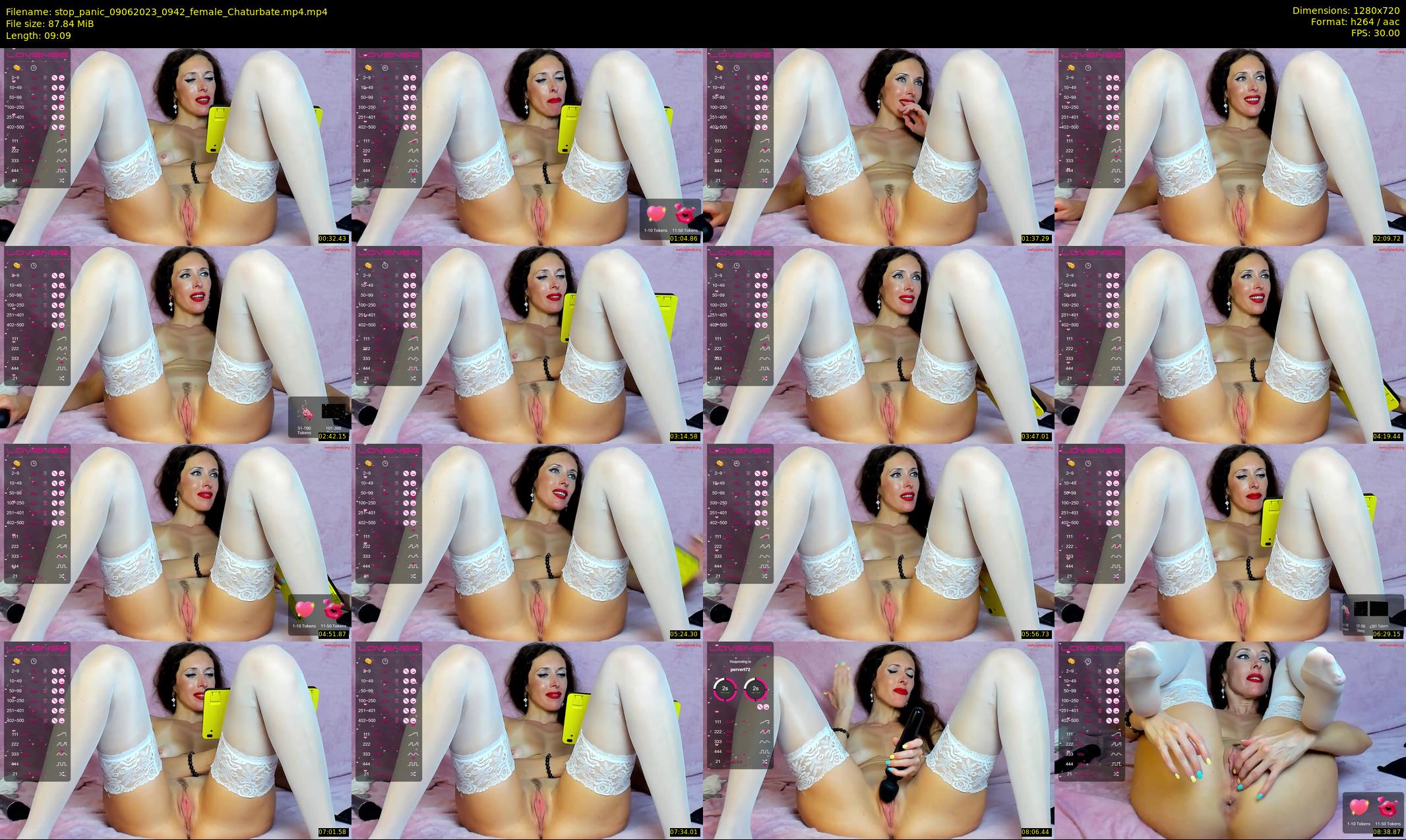 stop_panic — 10 minute Chaturbate female cam show recording, 720p, Jun 9, 2023