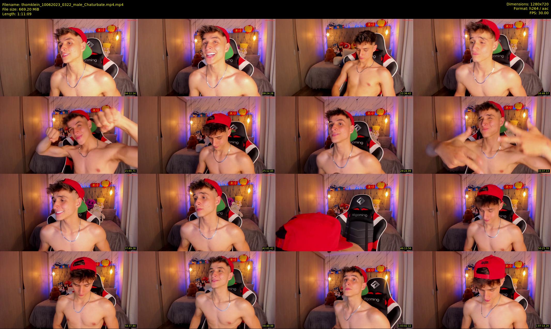 thomklein — 72 minute Chaturbate male cam show recording, 720p, Jun 10, 2023