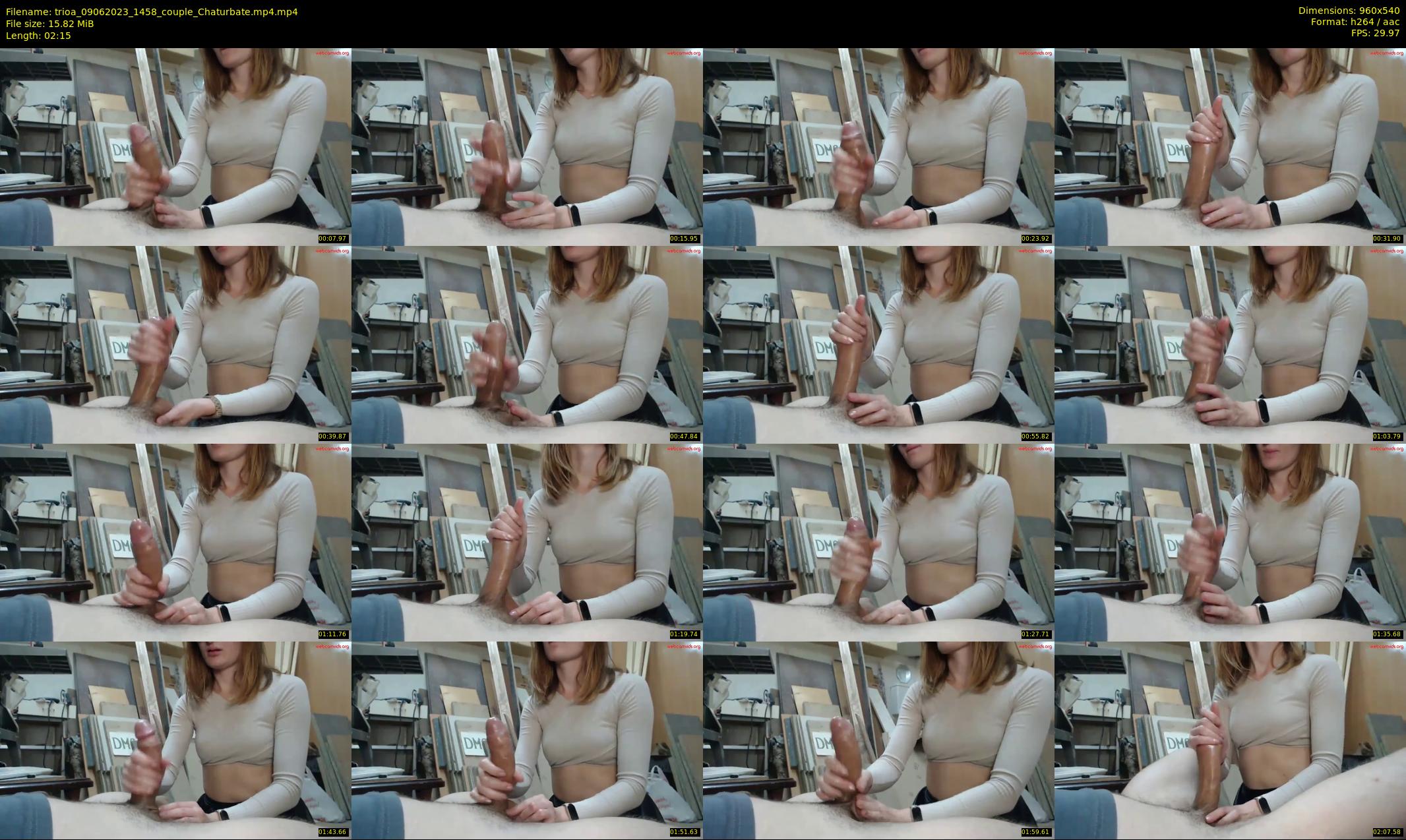 trioa — 3 minute Chaturbate couple cam show recording, 480p, Jun 9, 2023