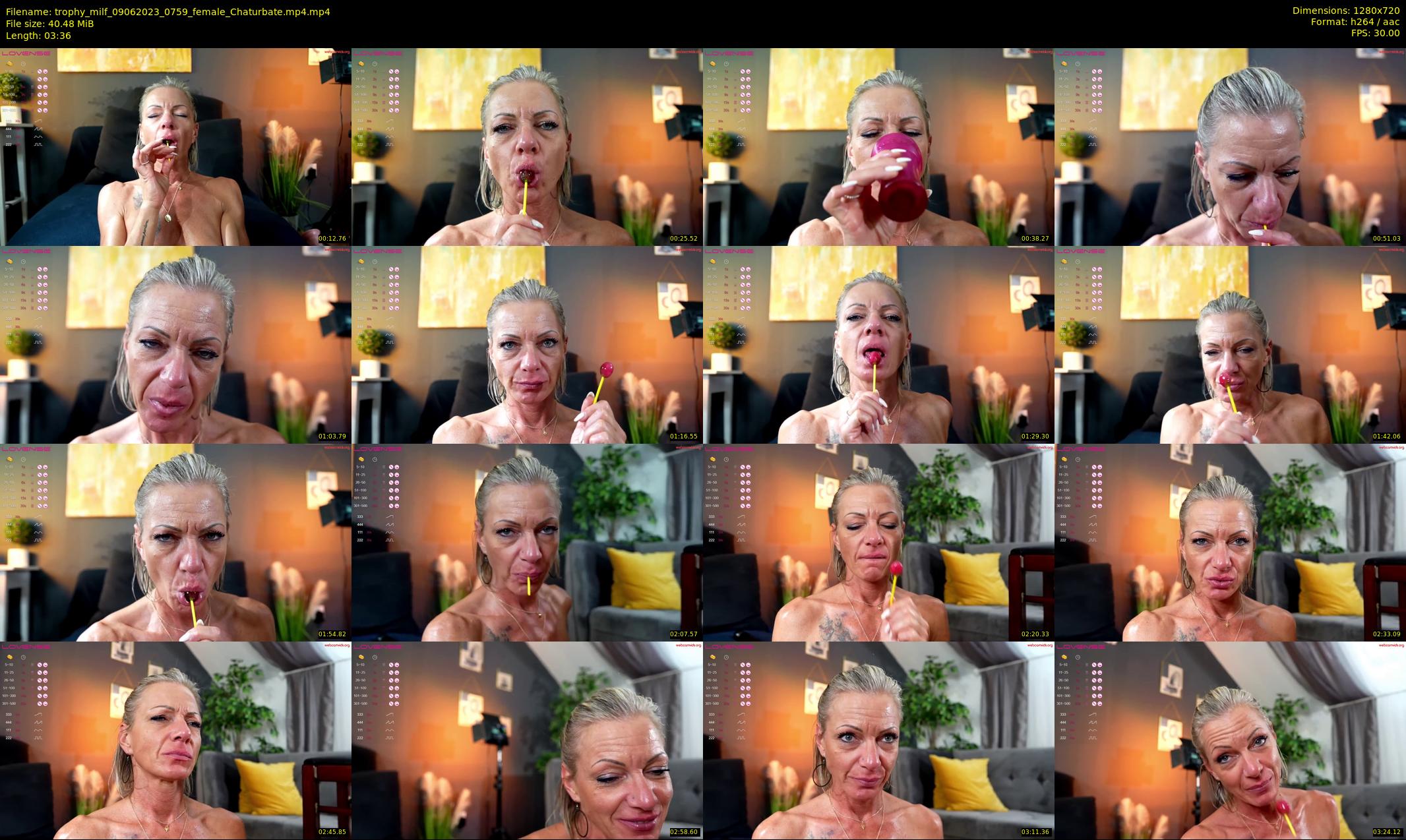 trophy_milf — 4 minute Chaturbate female cam show recording, 720p, Jun 9, 2023