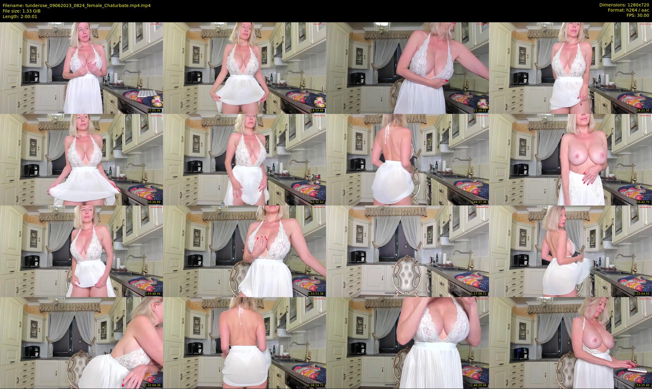 tunderose — 121 minute Chaturbate female cam show recording, 720p, Jun 9, 2023