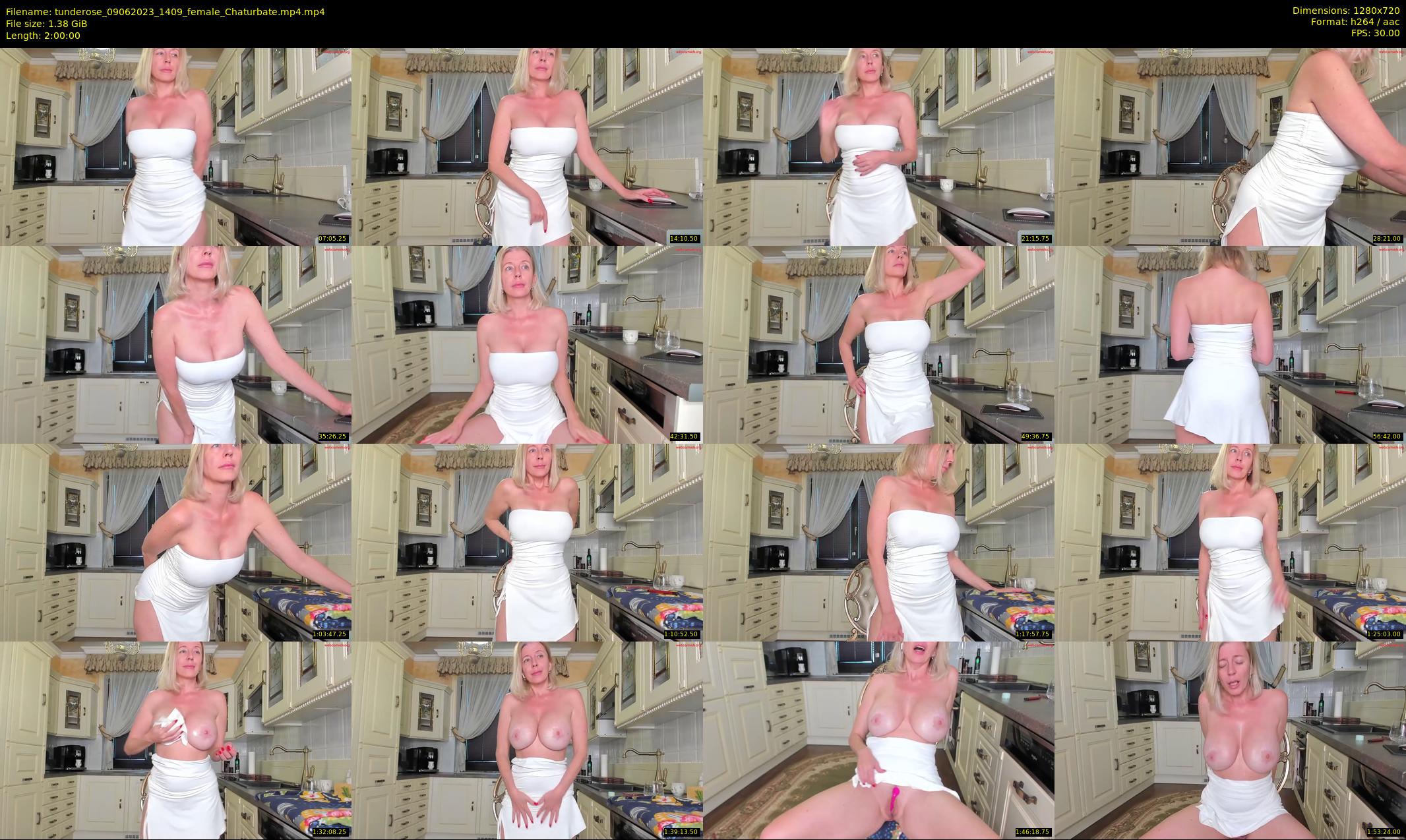 tunderose — 120 minute Chaturbate female cam show recording, 720p, Jun 9, 2023