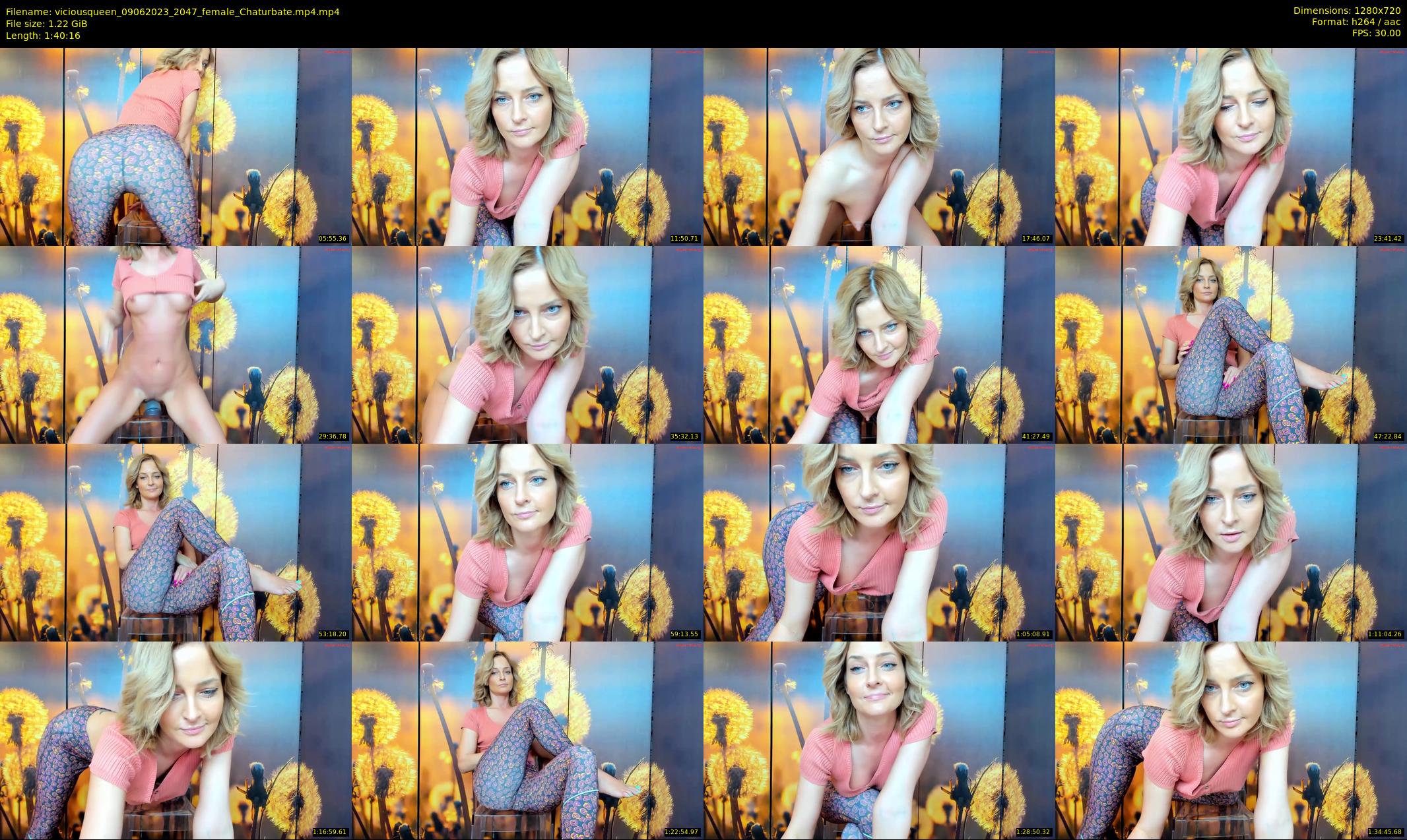 viciousqueen — 101 minute Chaturbate female cam show recording, 720p, Jun 9, 2023