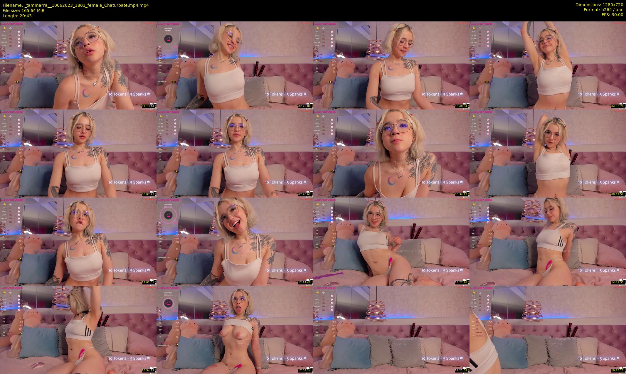 _tammarra_ — 21 minute Chaturbate female cam show recording, 720p, Jun 10, 2023