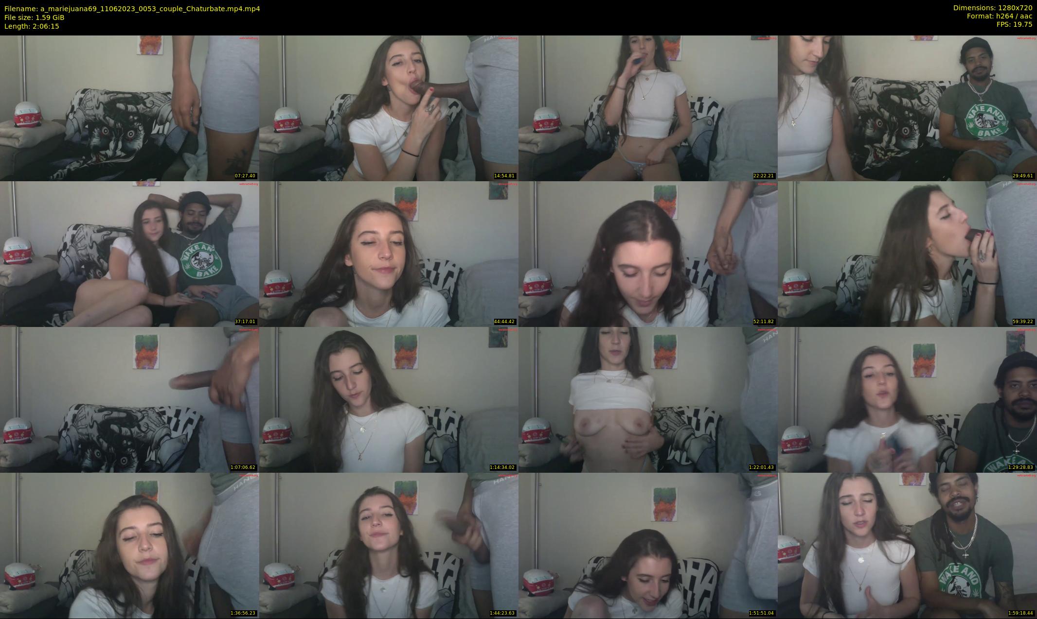 a_mariejuana69 — 127 minute Chaturbate couple cam show recording, 720p, Jun 11, 2023