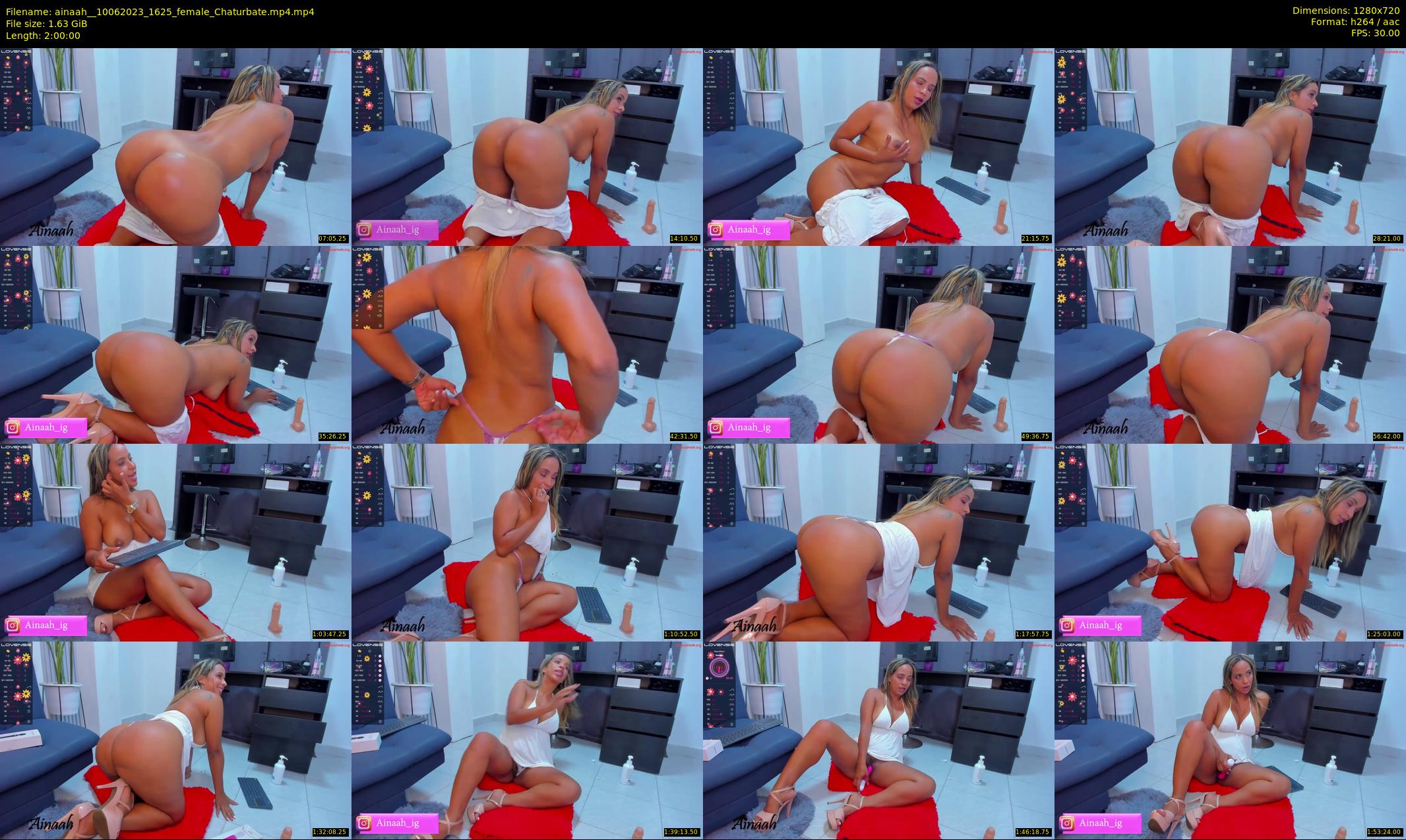 ainaah_ — 120 minute Chaturbate female cam show recording, 720p, Jun 10, 2023